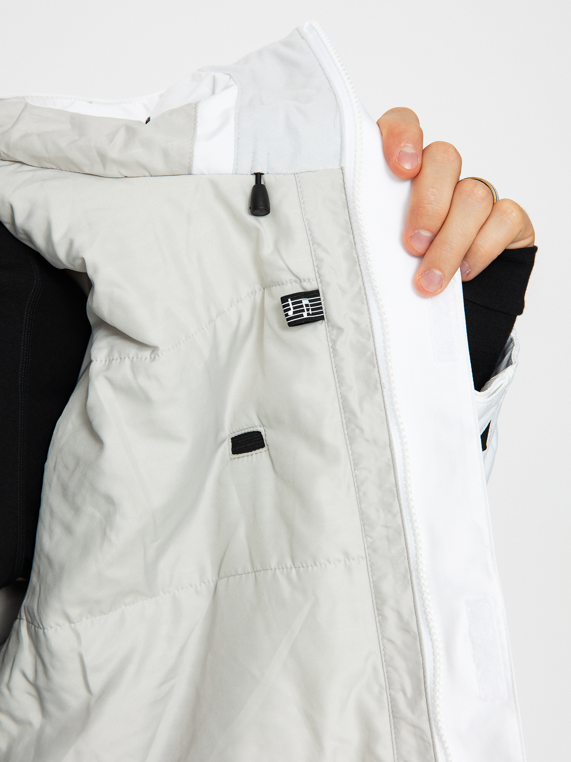 Férfi Volcom Dua Ins Gore Snowboard dzseki (white)