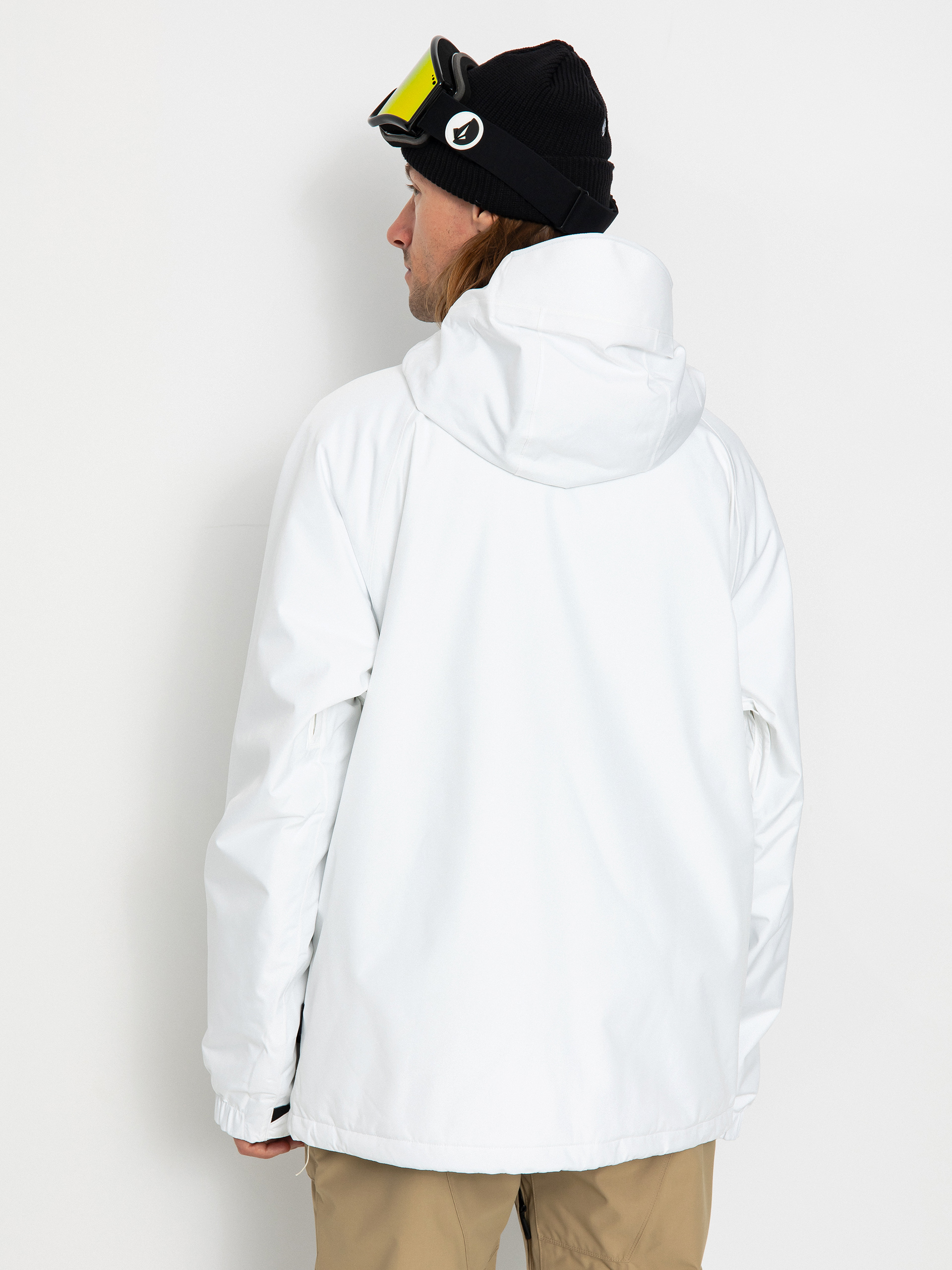 Férfi Volcom Dua Ins Gore Snowboard dzseki (white)