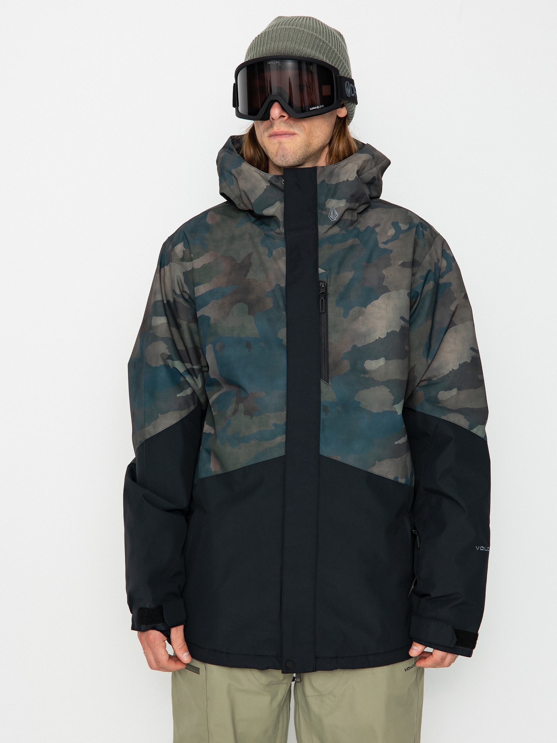 Férfi Volcom Vcolp Ins Snowboard dzseki (cloudwash camo)