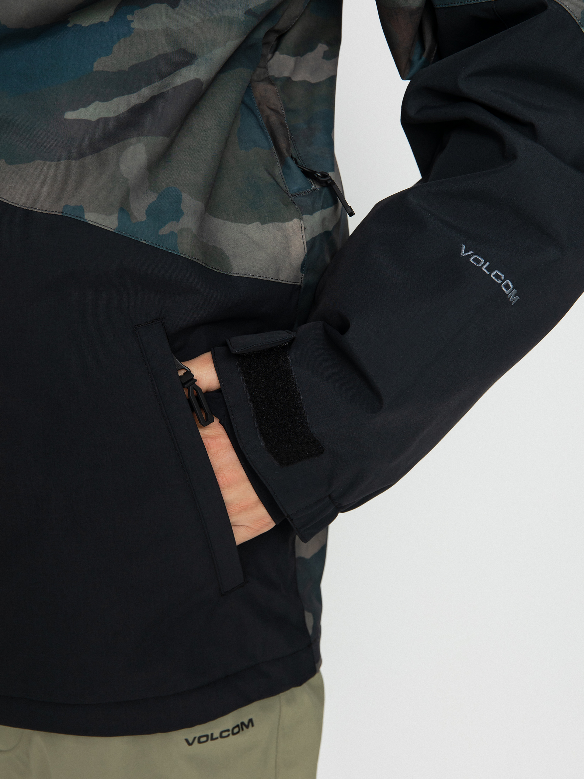 Férfi Volcom Vcolp Ins Snowboard dzseki (cloudwash camo)