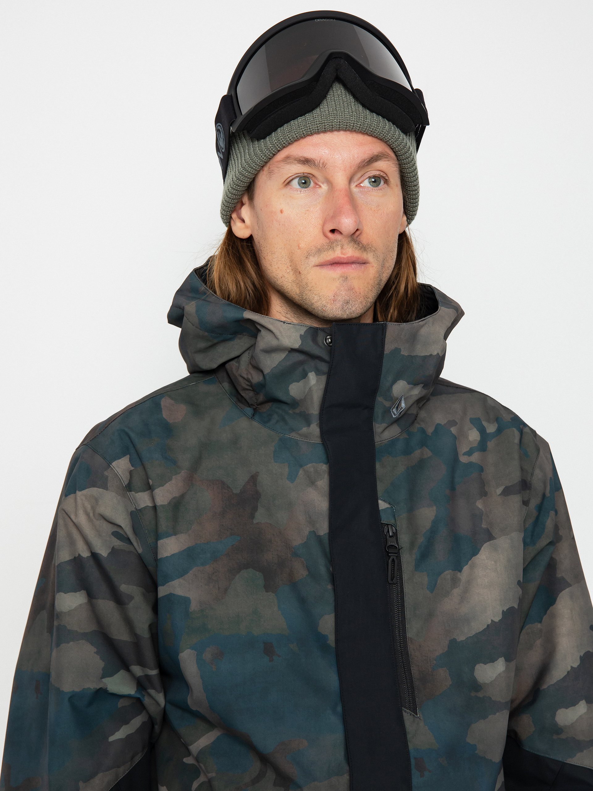 Férfi Volcom Vcolp Ins Snowboard dzseki (cloudwash camo)