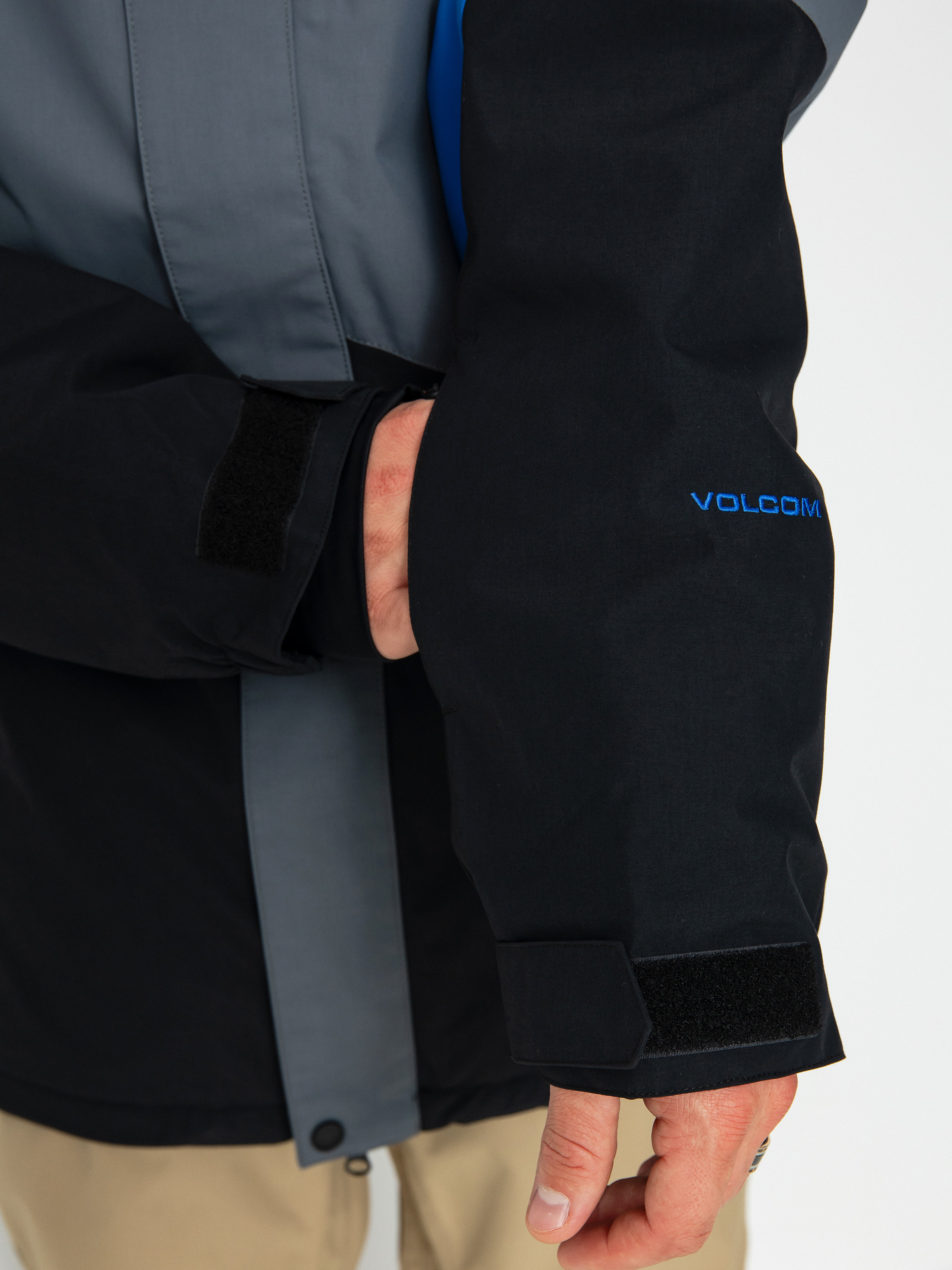 Férfi Volcom Vcolp Ins Snowboard dzseki (dark grey)