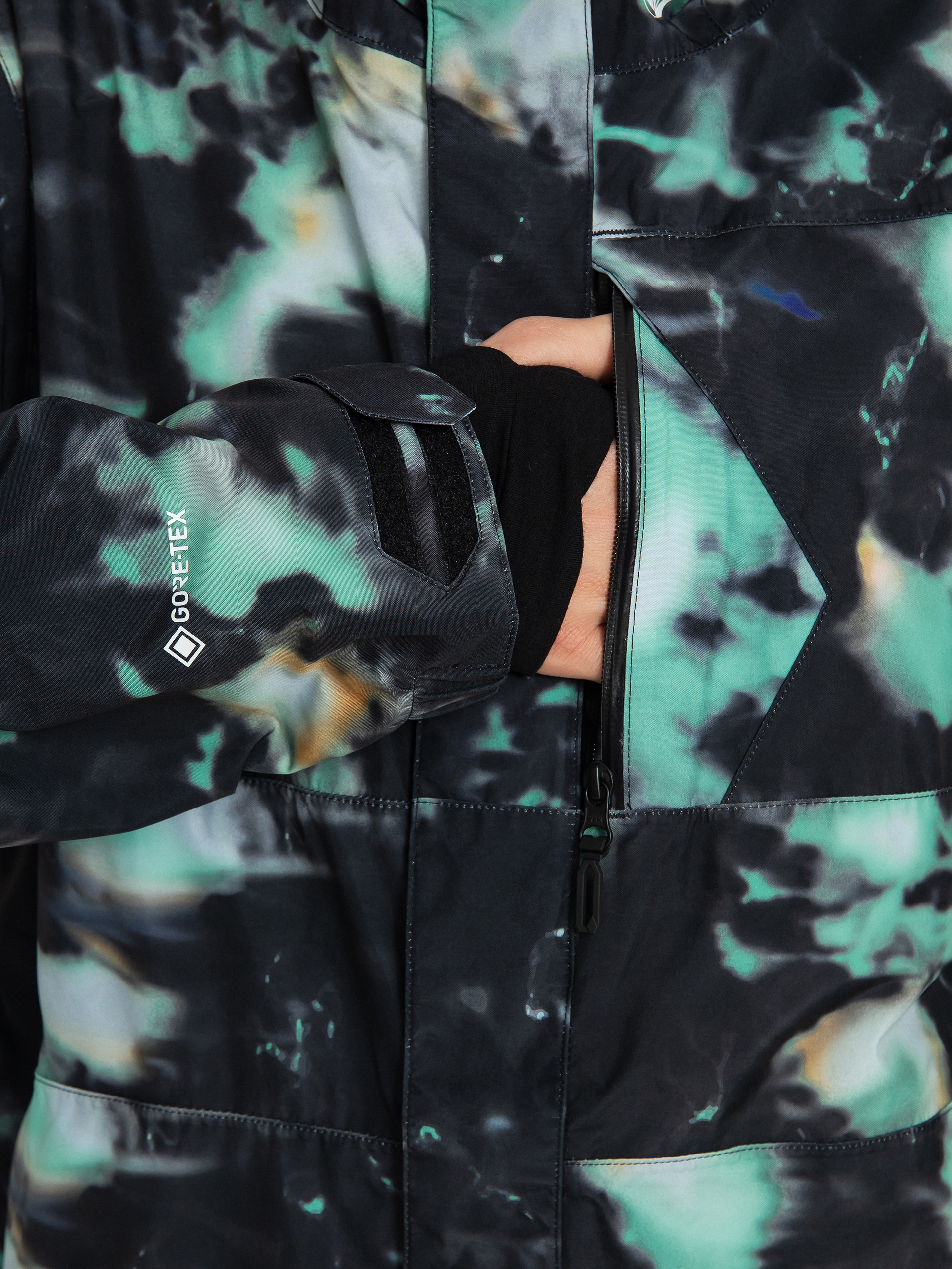 Férfi Volcom L Gore Tex Snowboard dzseki (spritz black)