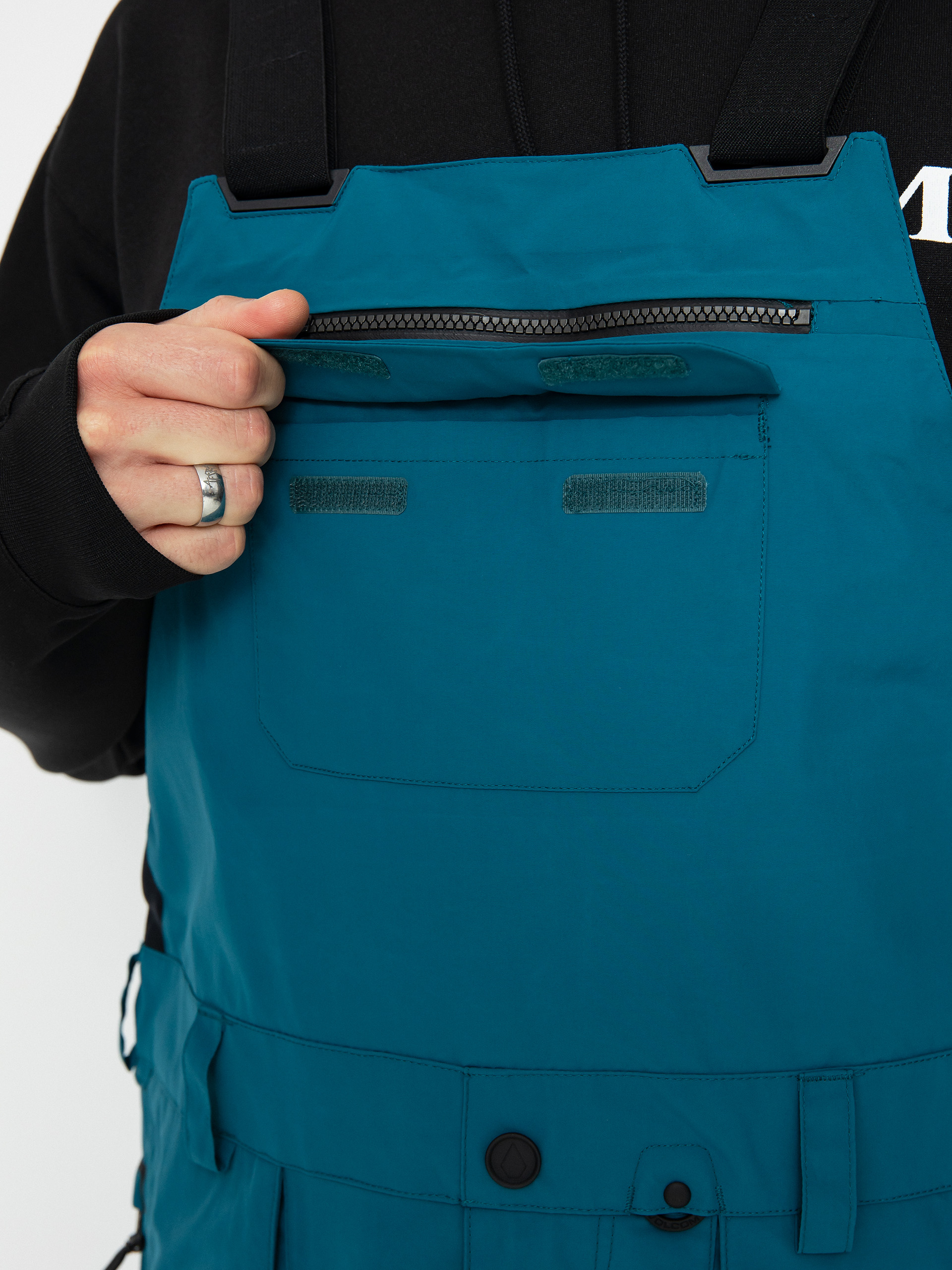 Férfi Volcom Rain Gore Tex Bib Overall Snowboard nadrág (blue)