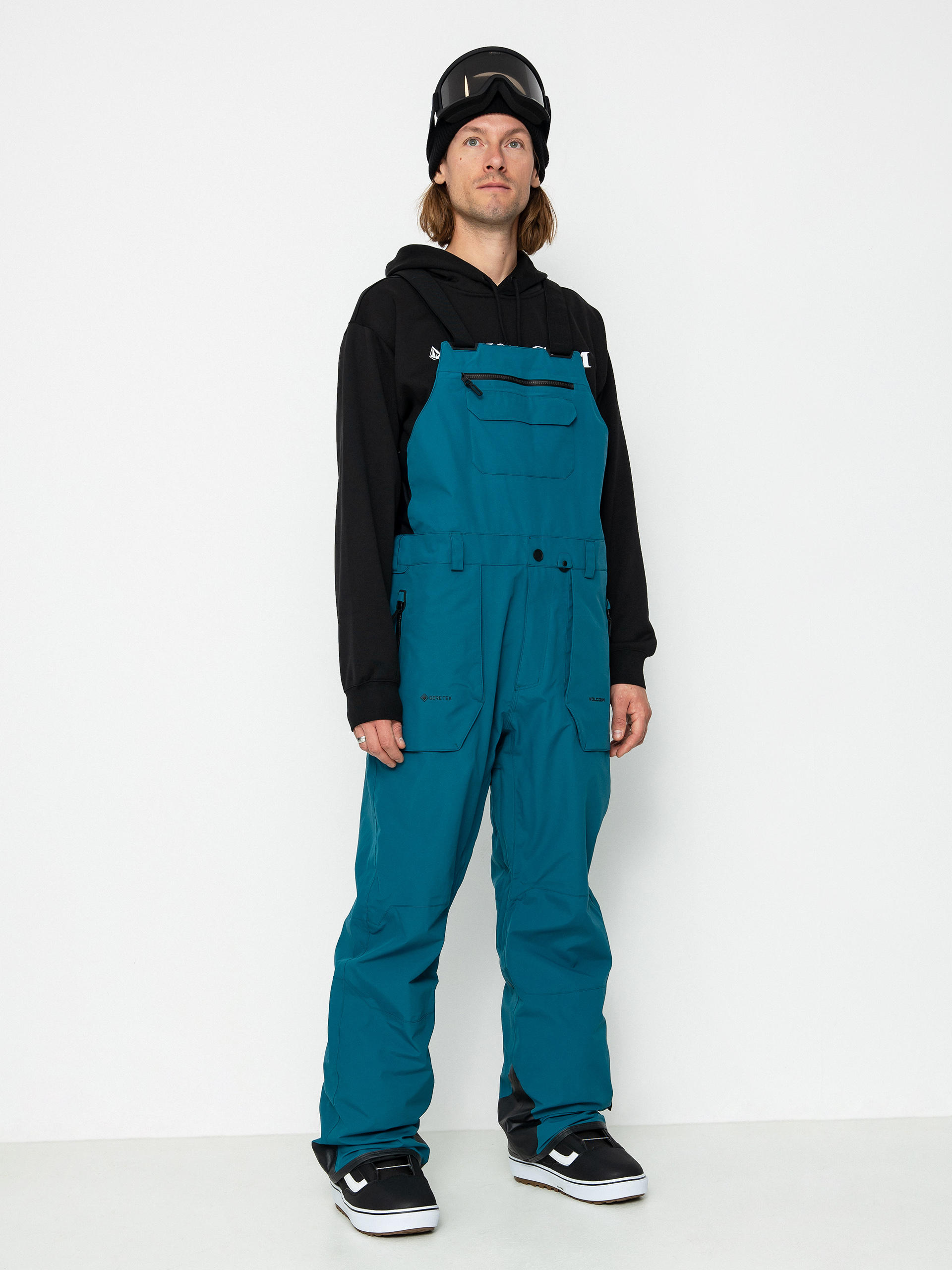 Férfi Volcom Rain Gore Tex Bib Overall Snowboard nadrág (blue)