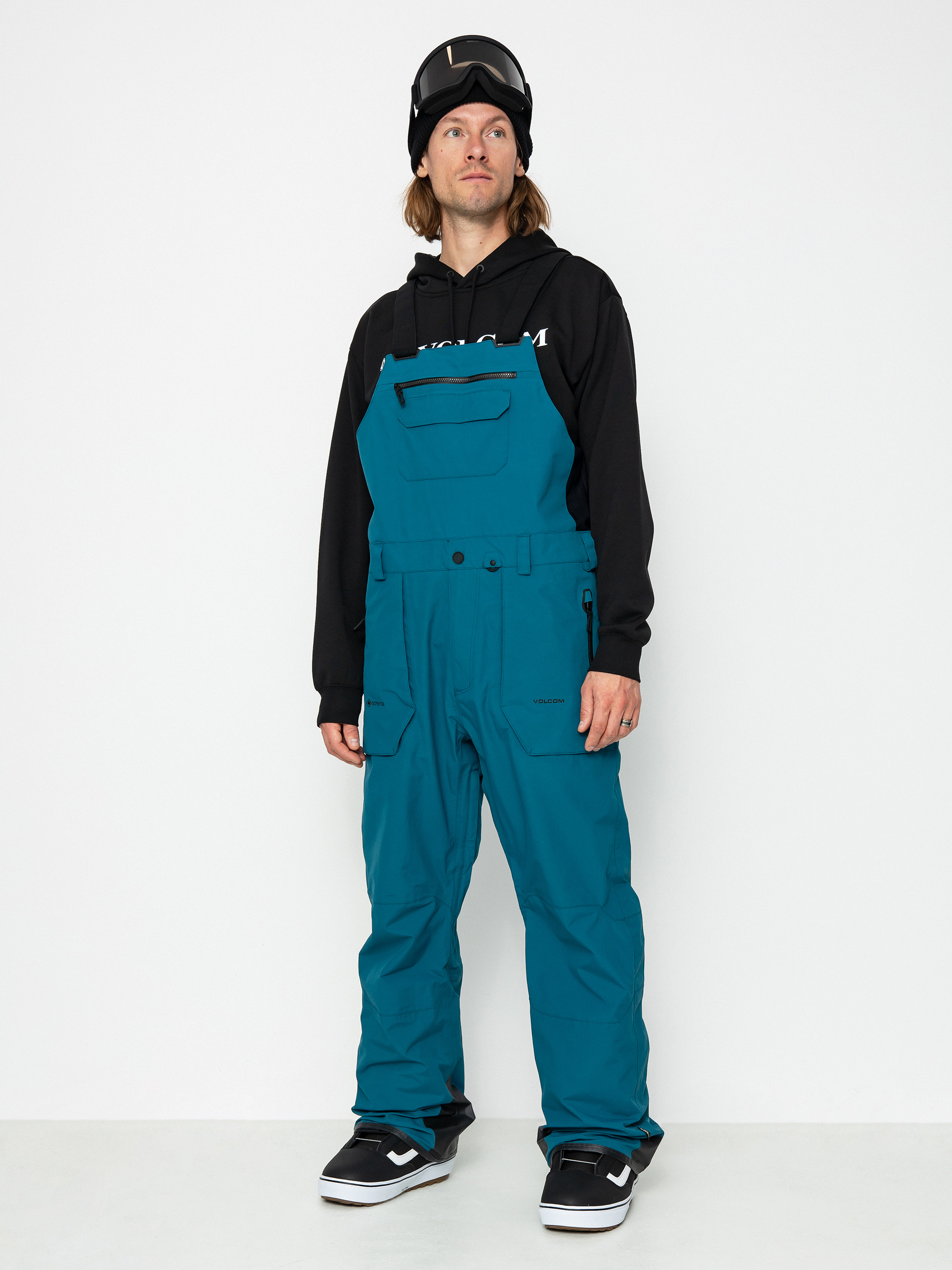 Férfi Volcom Rain Gore Tex Bib Overall Snowboard nadrág (blue)