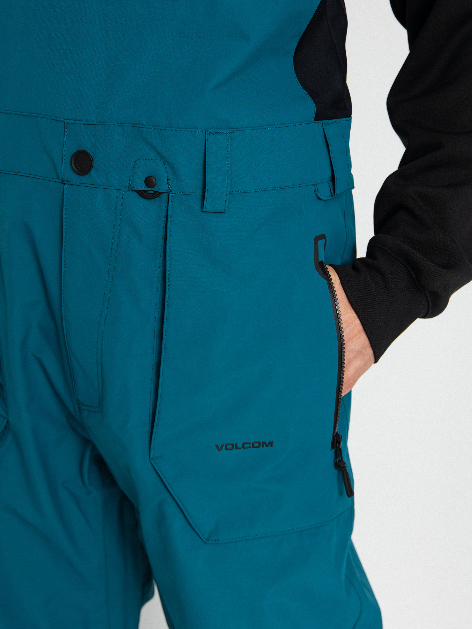 Férfi Volcom Rain Gore Tex Bib Overall Snowboard nadrág (blue)