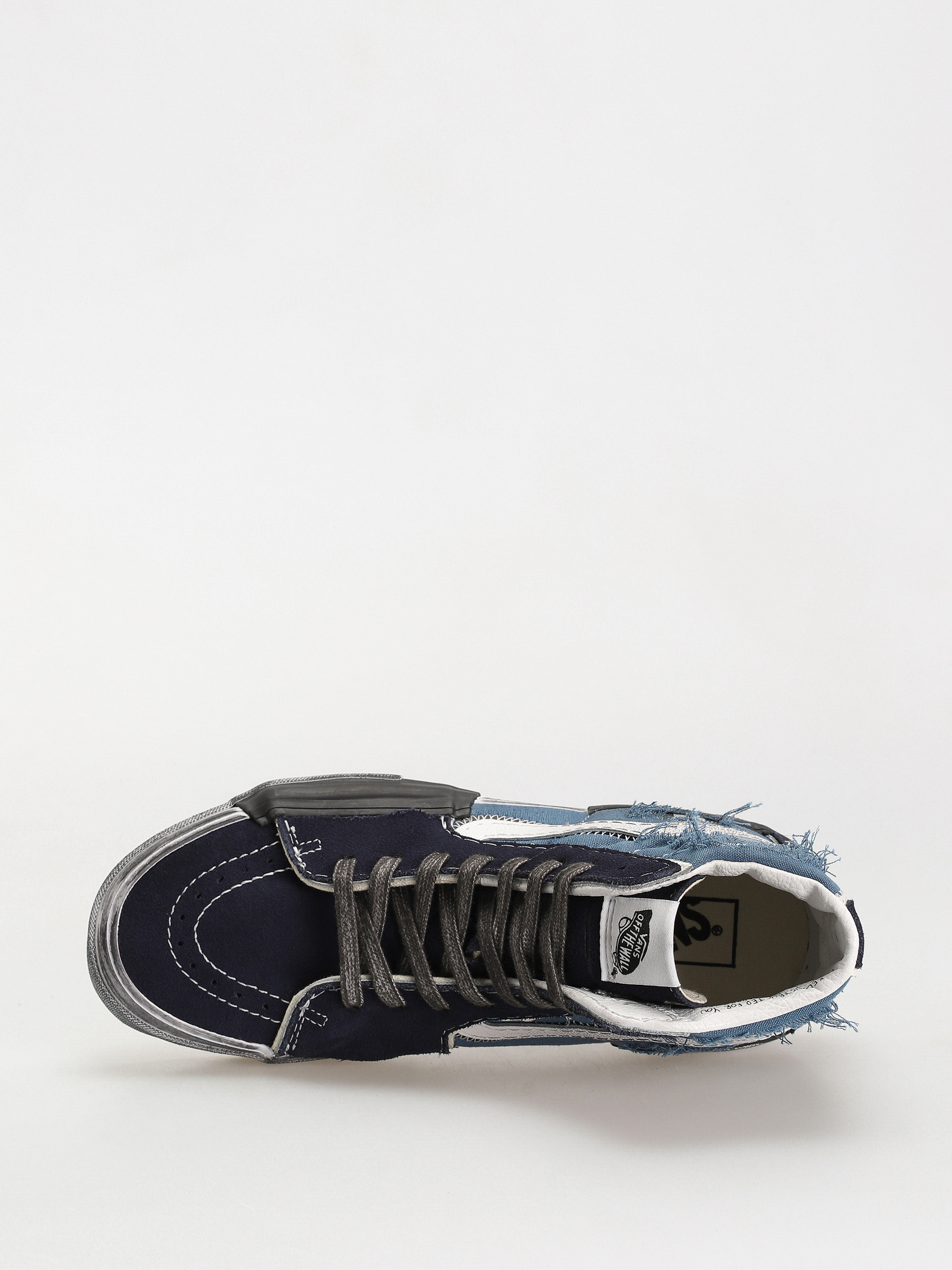 Vans Sk8 Hi Reconstruct Cipők (stressed check navy/stv navy)