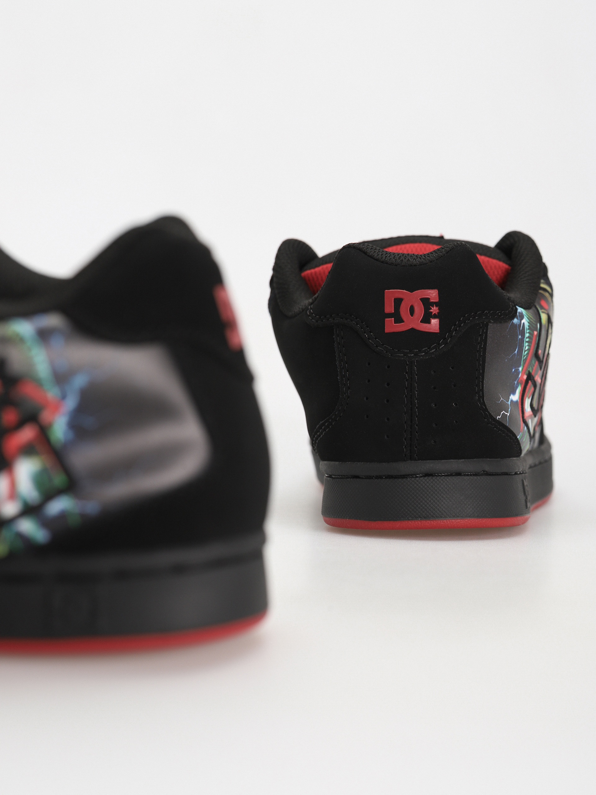 DC X Slayer Net Cipők (black/red)