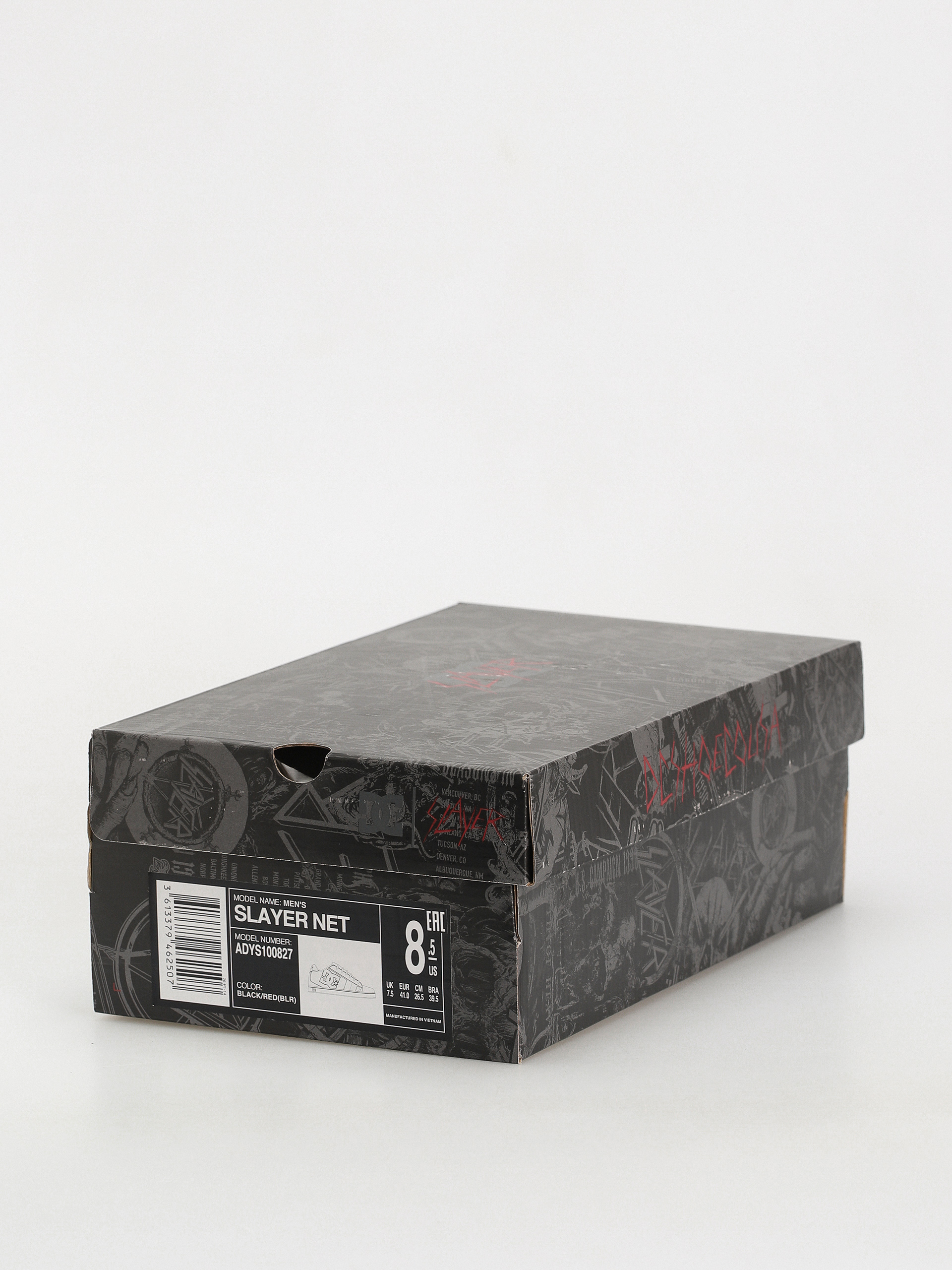 DC X Slayer Net Cipők (black/red)