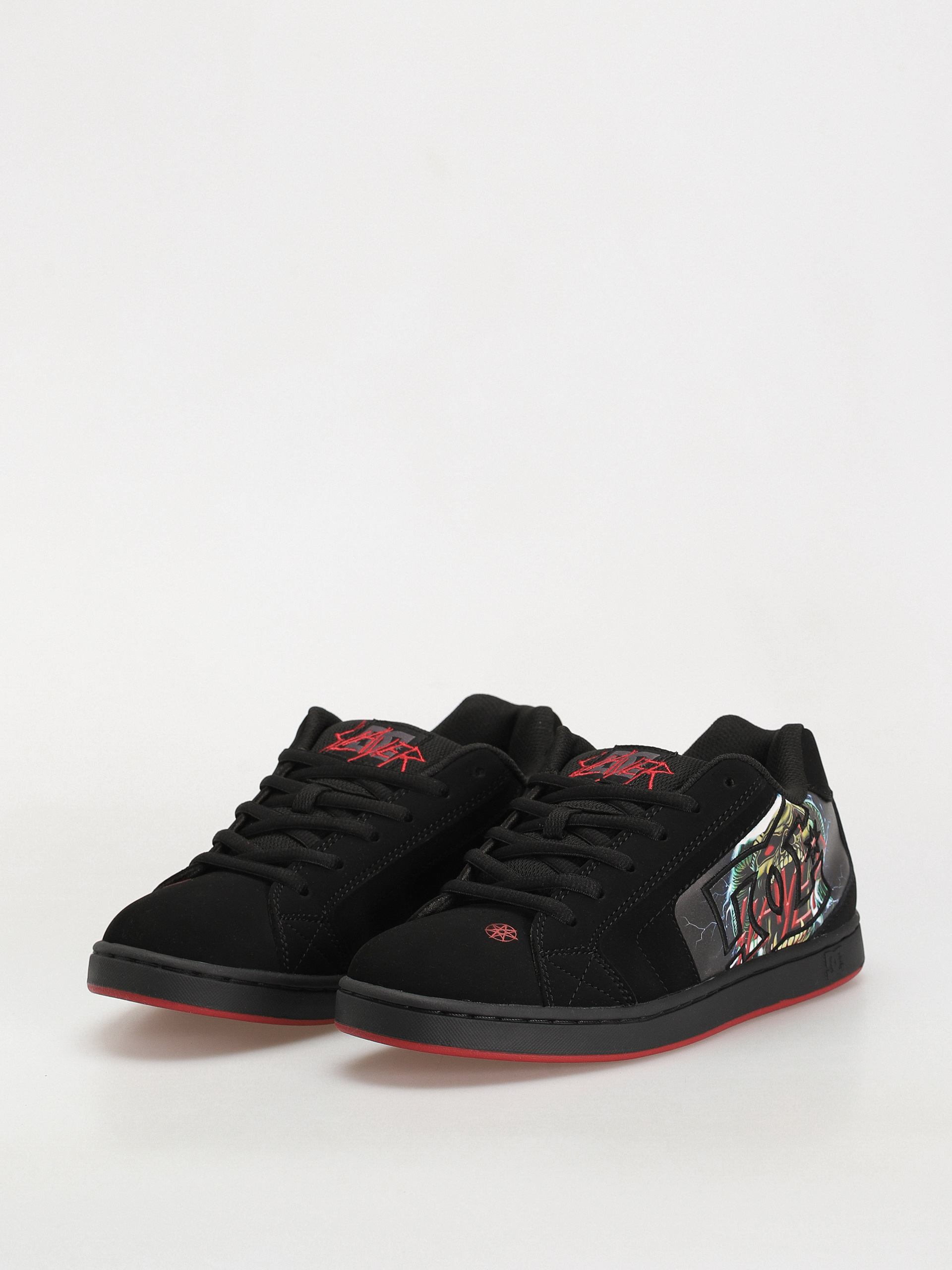 DC X Slayer Net Cipők (black/red)