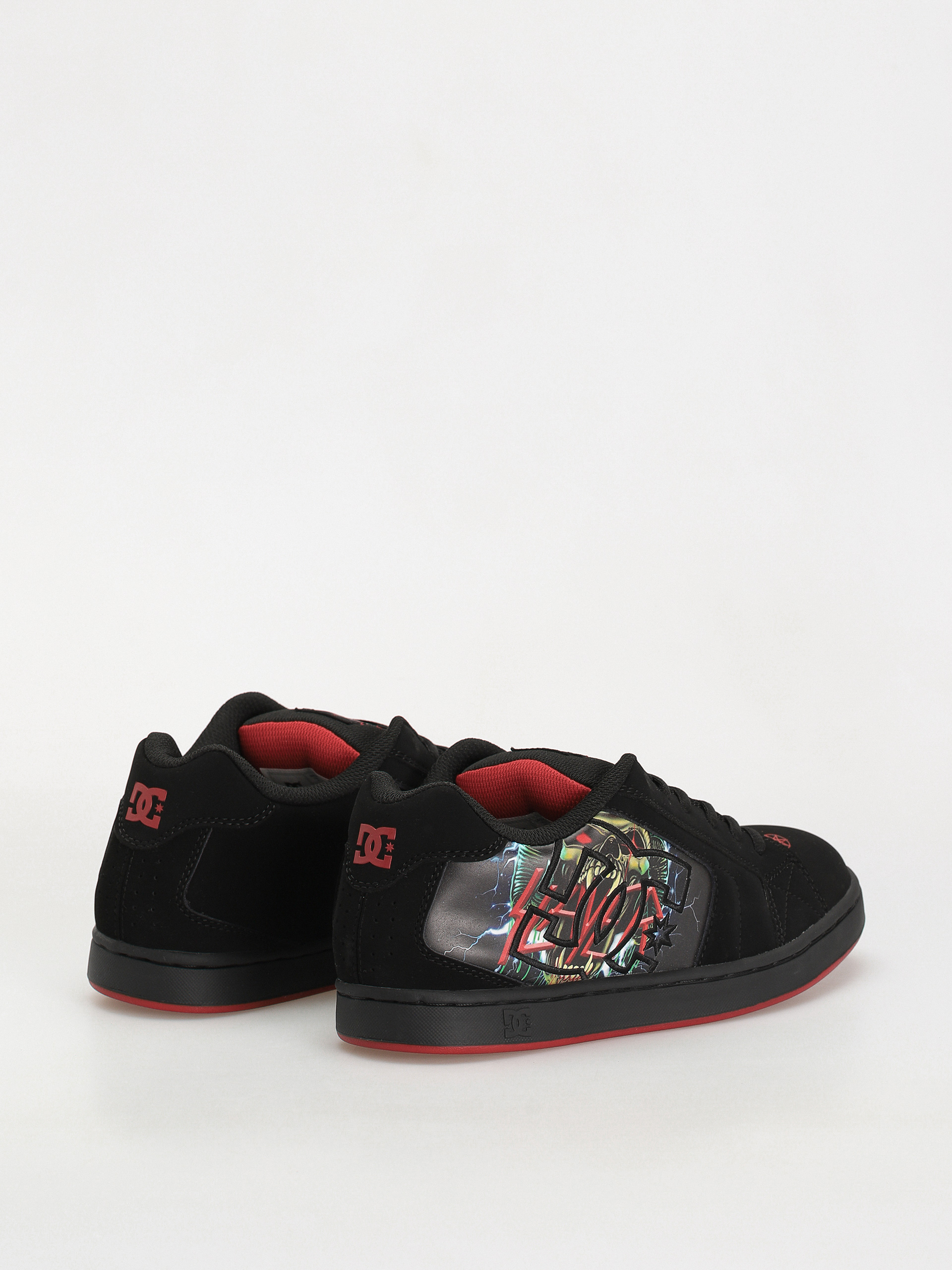 DC X Slayer Net Cipők (black/red)