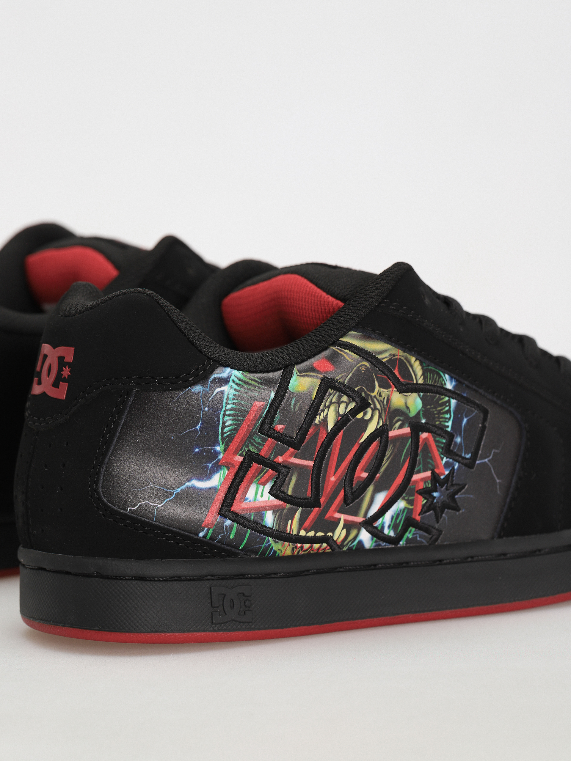 DC X Slayer Net Cipők (black/red)