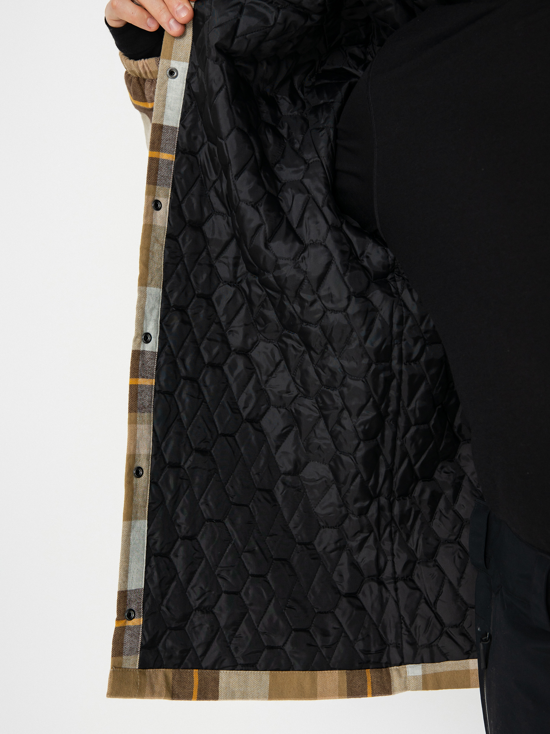 Férfi Volcom Ins Riding Flannel Snowboard dzseki (khakiest)