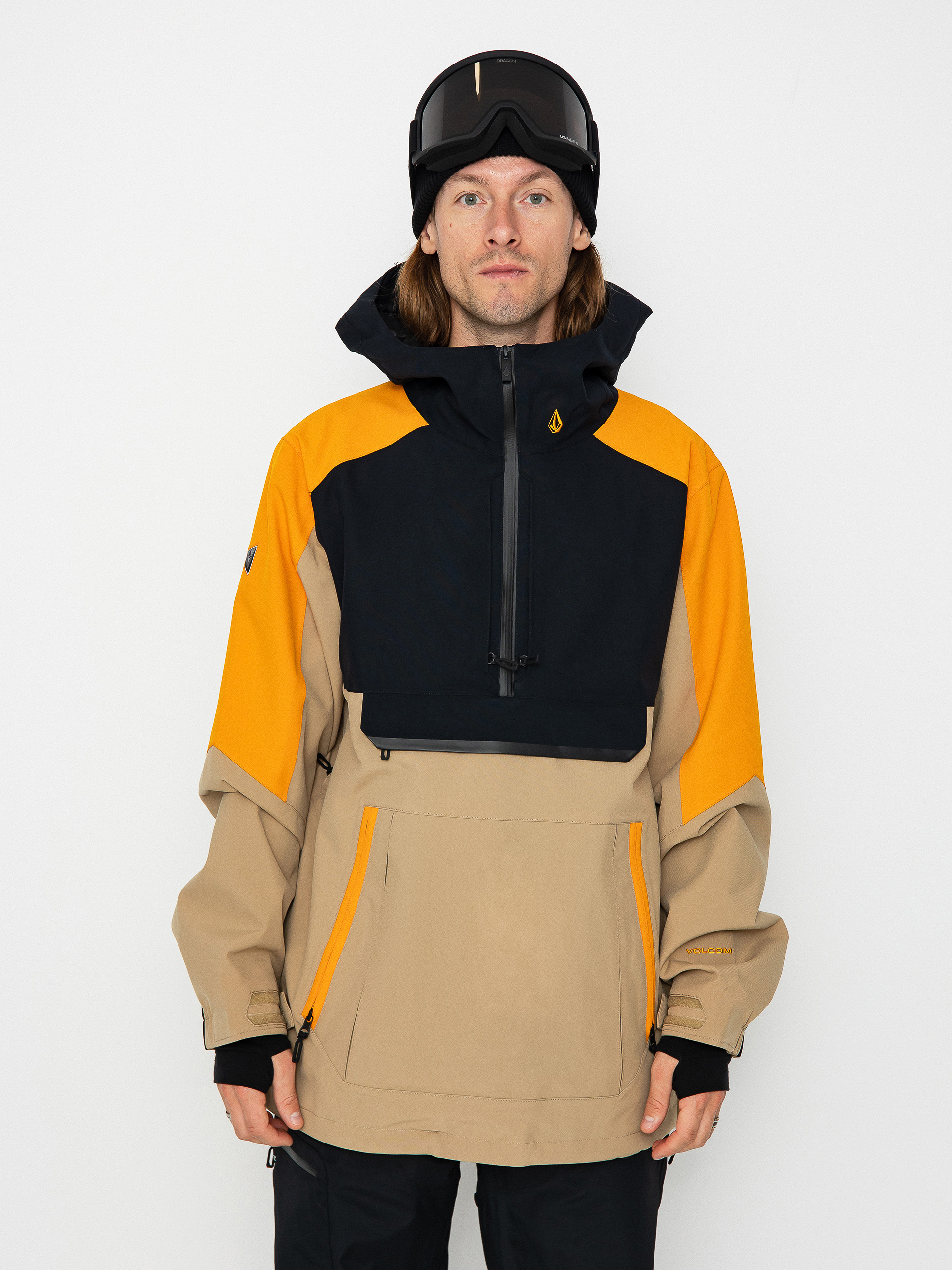Férfi Volcom Brighton Pullover Snowboard dzseki (gold)