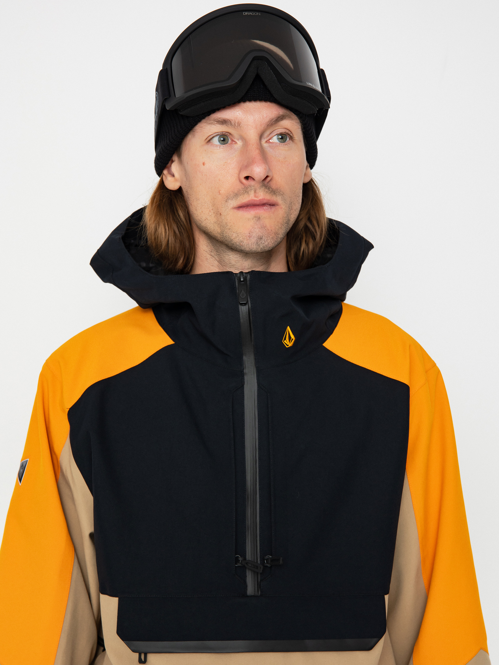 Férfi Volcom Brighton Pullover Snowboard dzseki (gold)