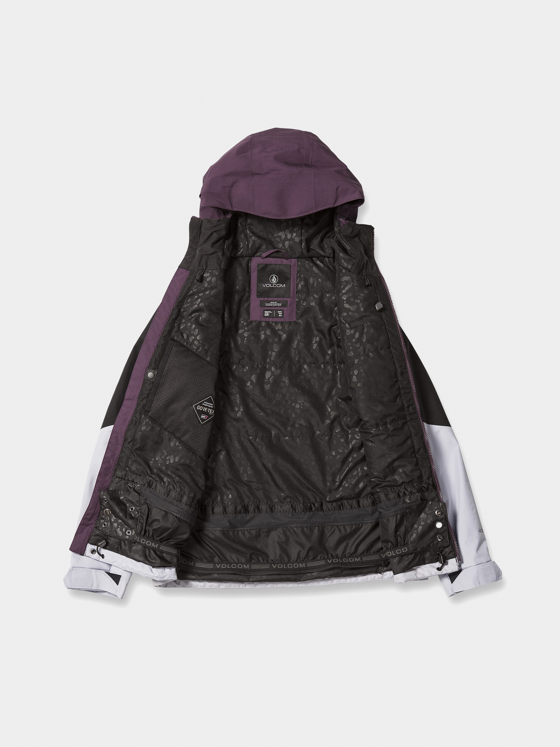 Női Volcom V.Co Aris Gore Tex Snowboard dzseki (blackberry)
