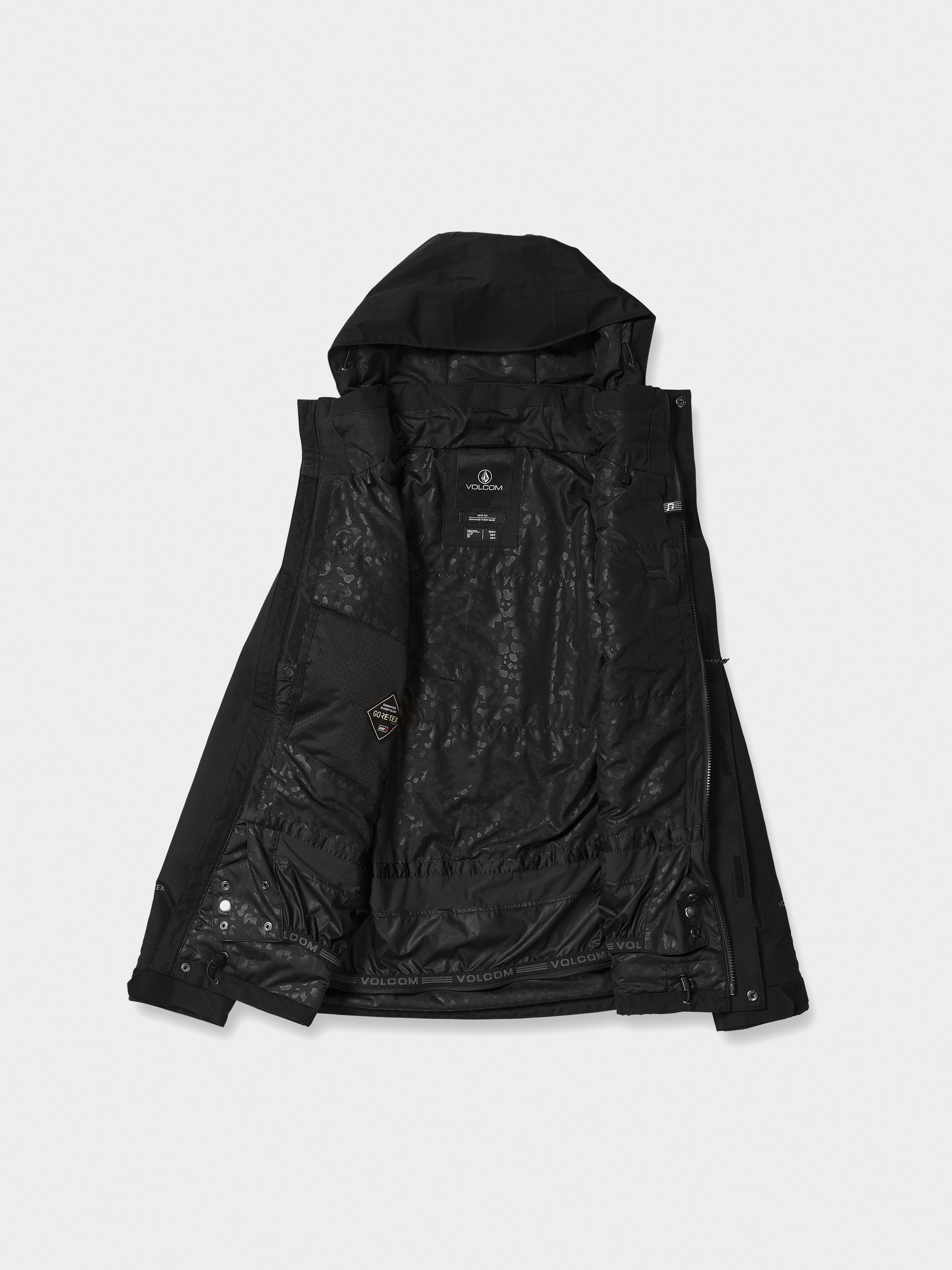 Női Volcom Ell Ins Gore Tex Snowboard dzseki (black)