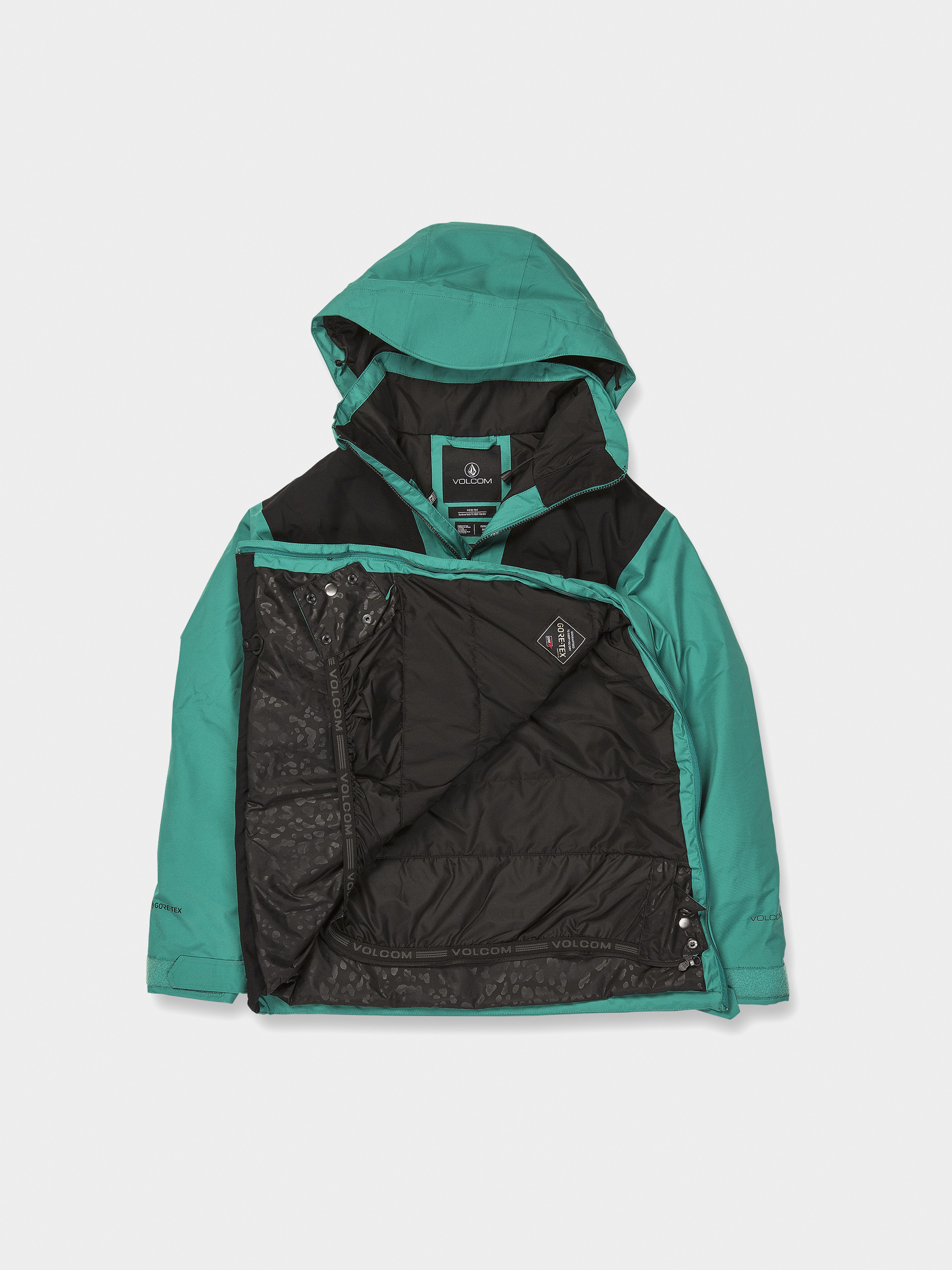 Női Volcom Fern Ins Gore Pullover Snowboard dzseki (vibrant green)