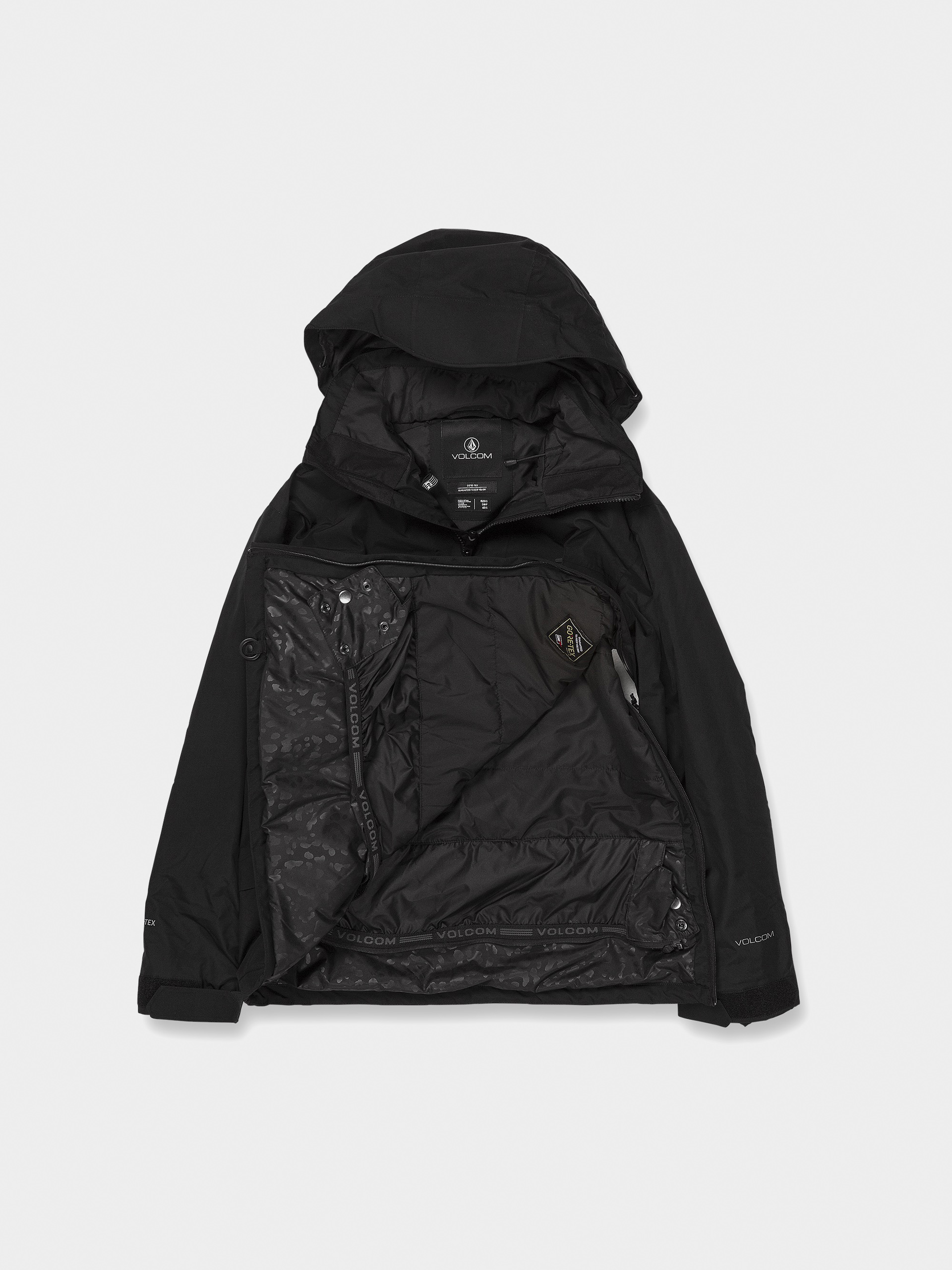 Női Volcom Fern Ins Gore Pullover Snowboard dzseki (black)