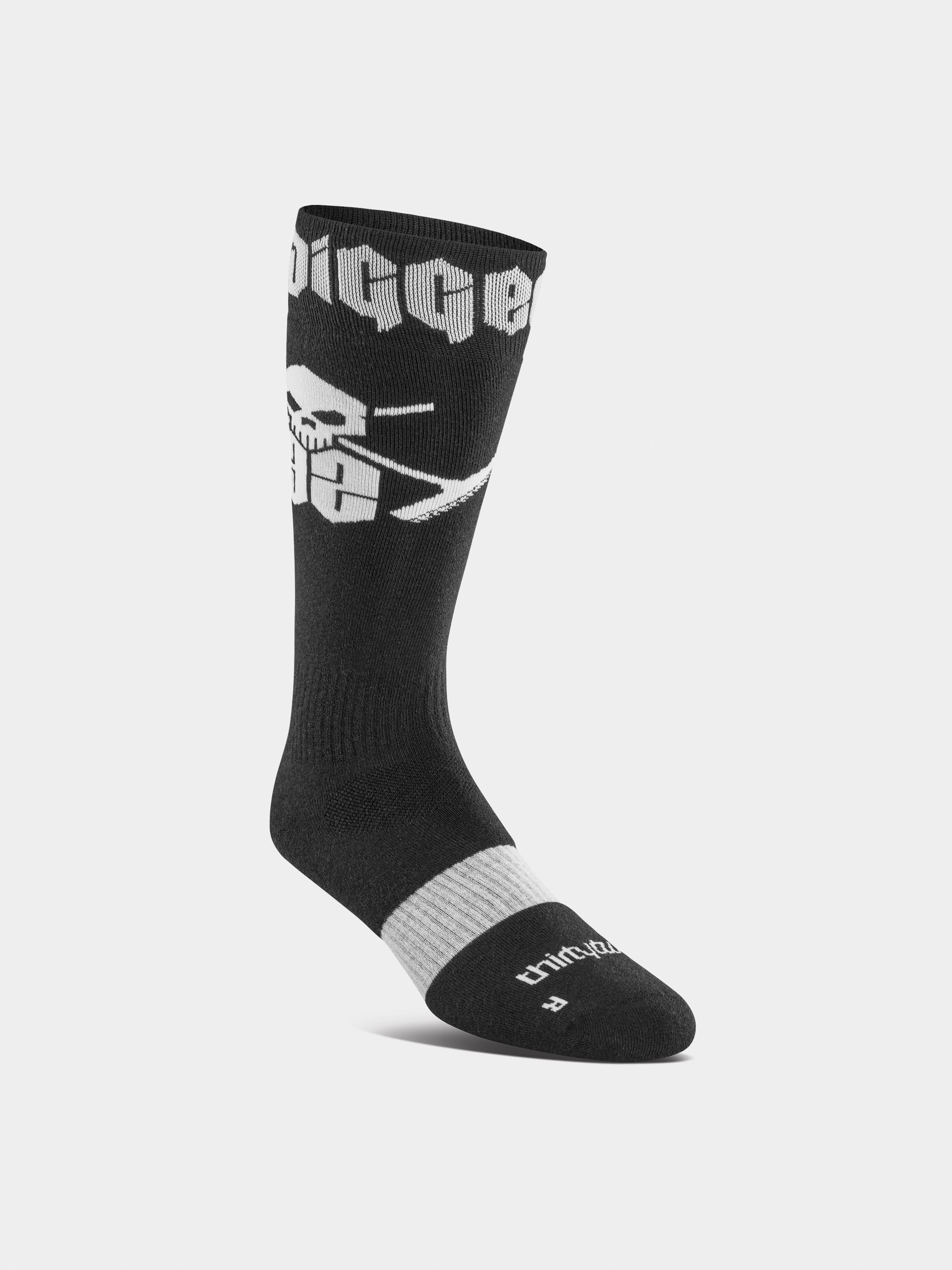 ThirtyTwo Diggers Merino Zokni (black/white)