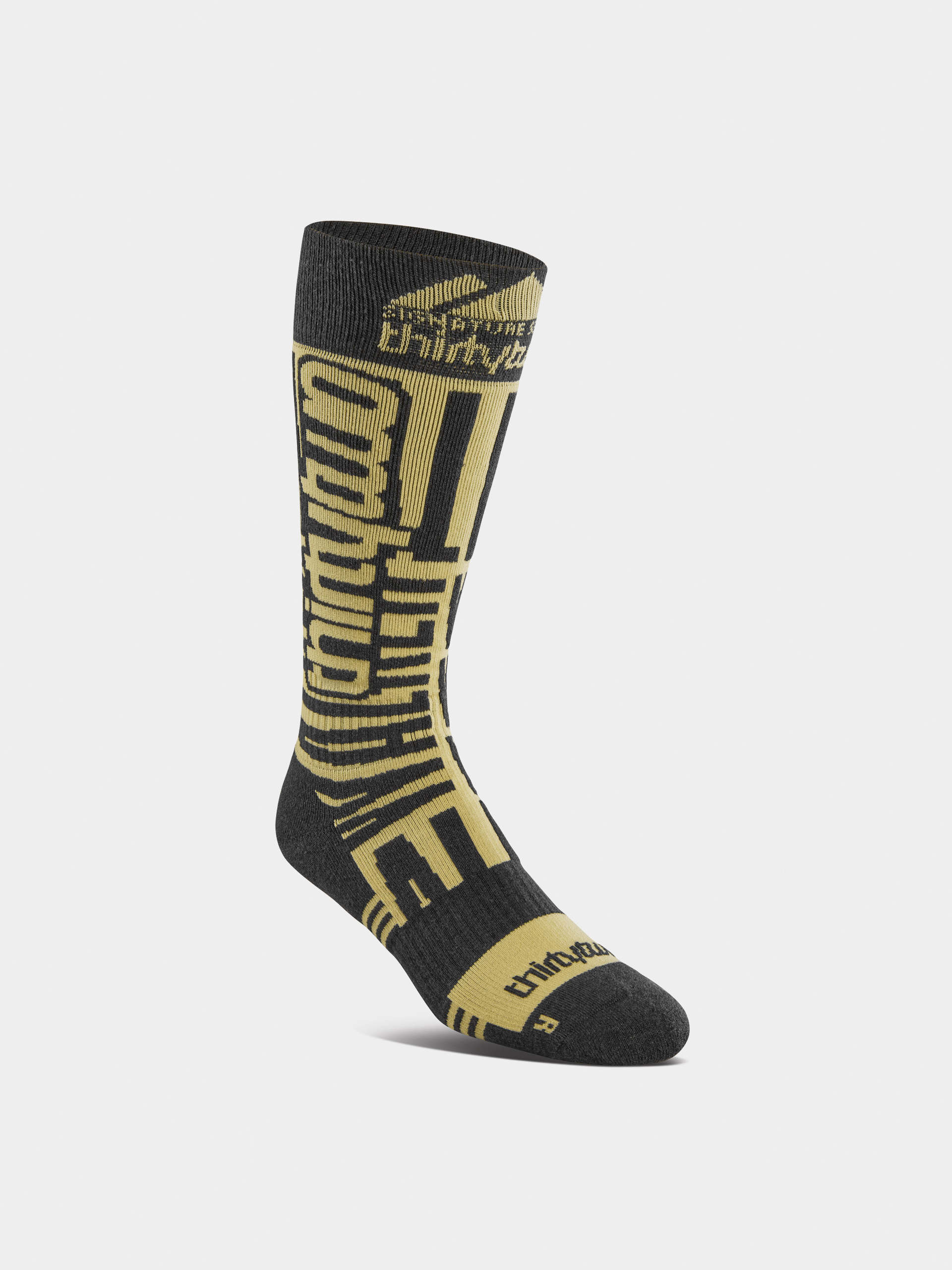 ThirtyTwo Signature Merino Zokni (black/tan)