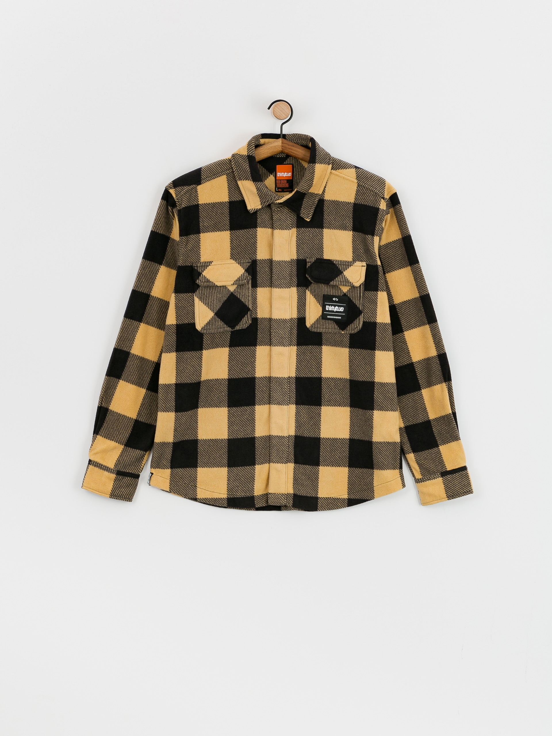 ThirtyTwo Rest Stop Shirt Ing (black/tan)