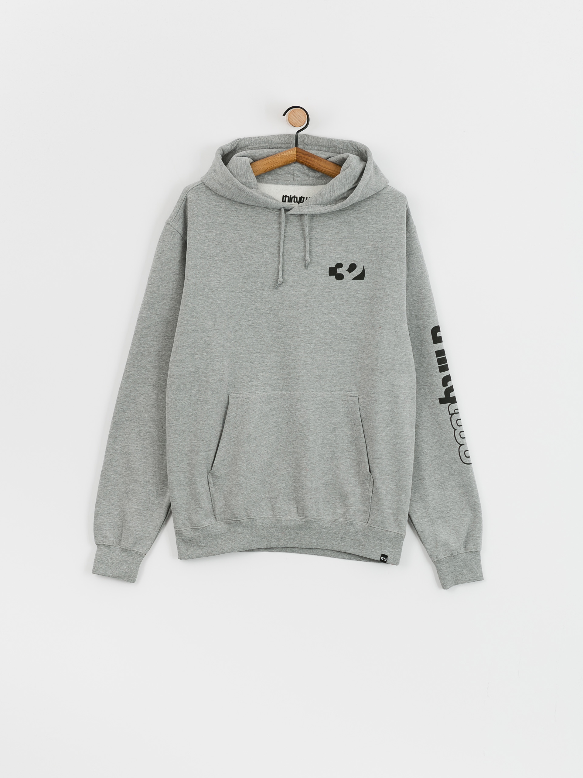 ThirtyTwo Double Kapucnis pulóver (grey/heather)