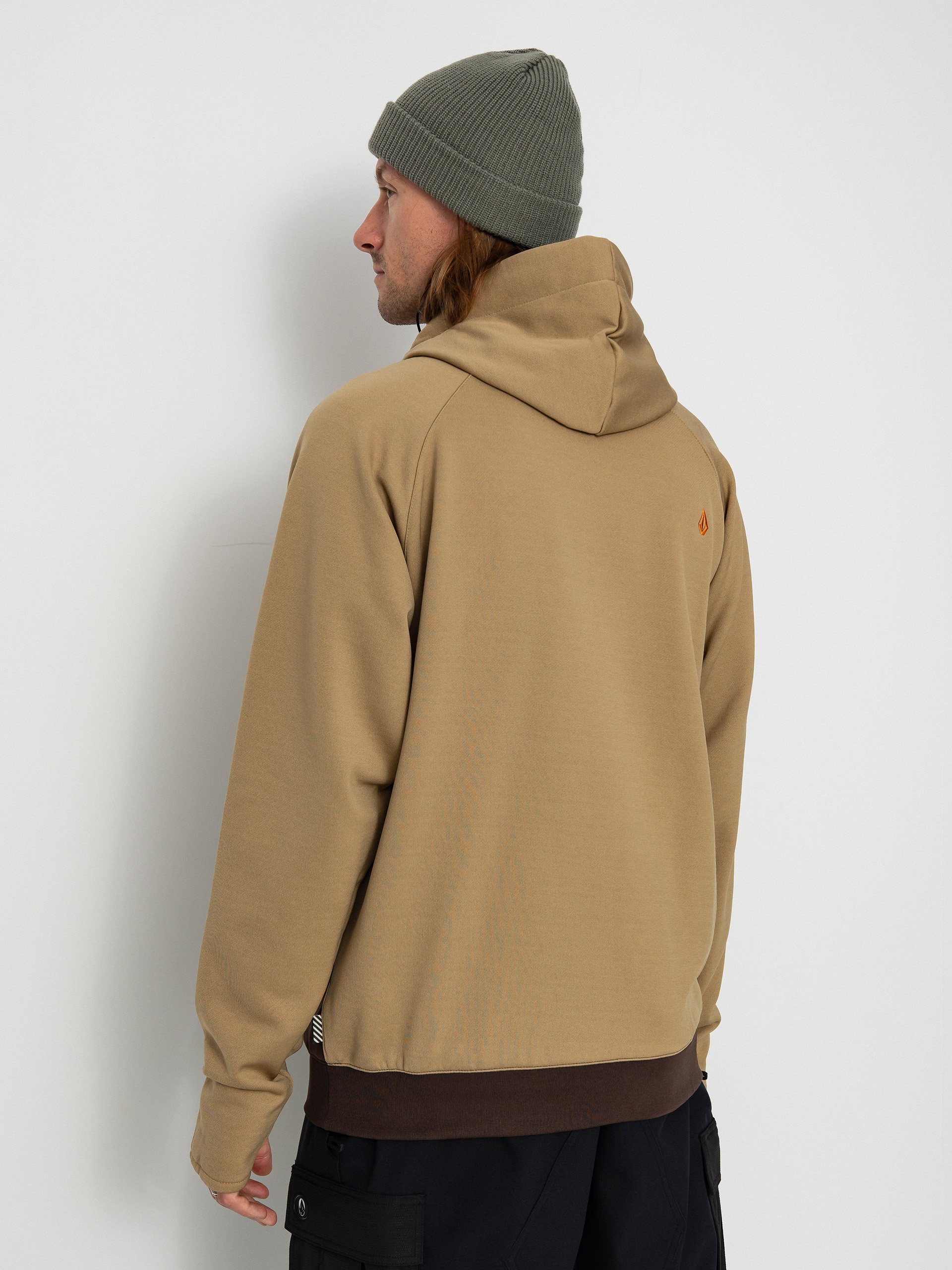 Férfi Volcom Hydro Riding HD Thermo pulóver (dark khaki)