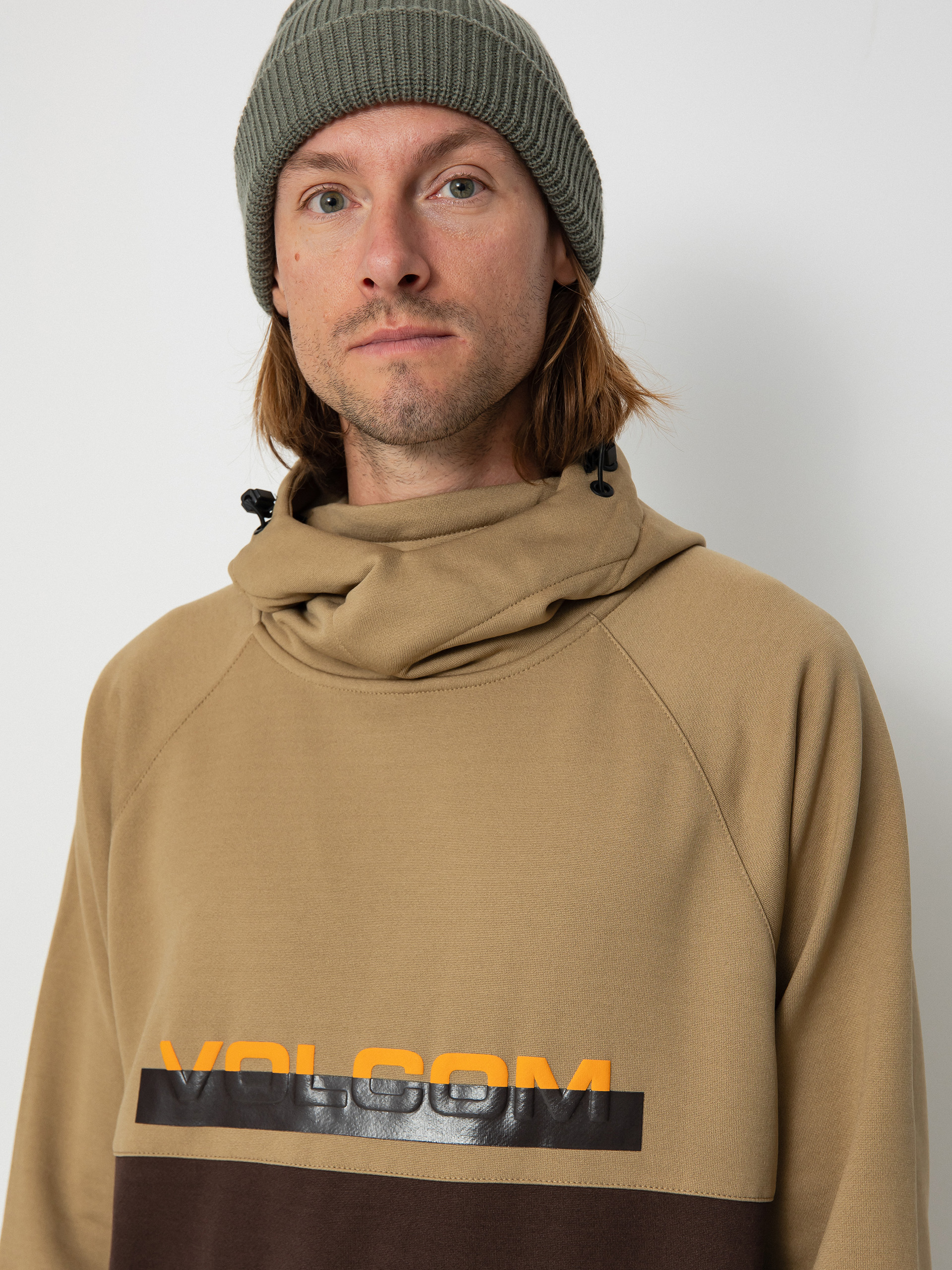 Férfi Volcom Hydro Riding HD Thermo pulóver (dark khaki)