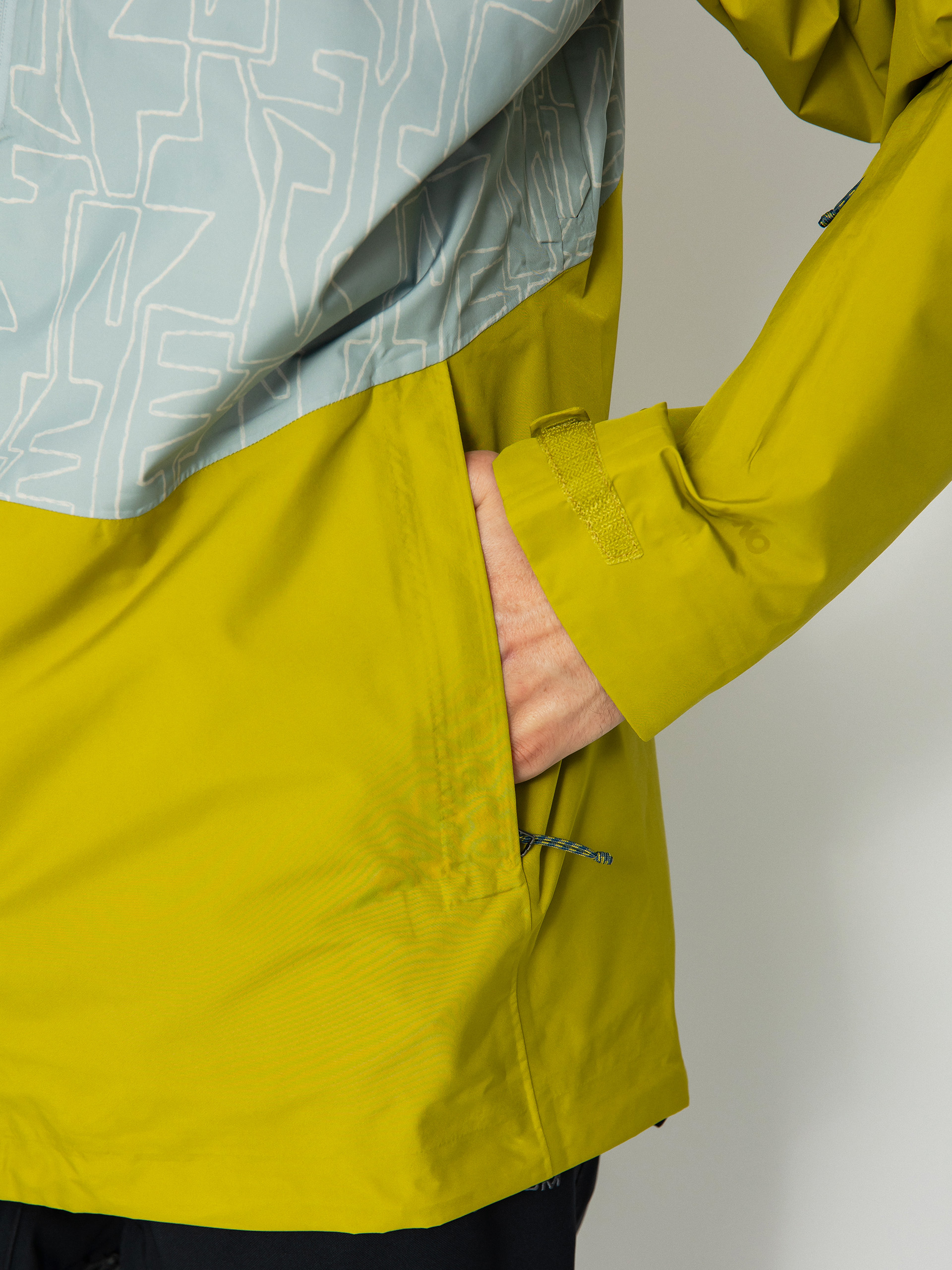 Férfi Patagonia Powder Town Snowboard dzseki (passage/sleet green)