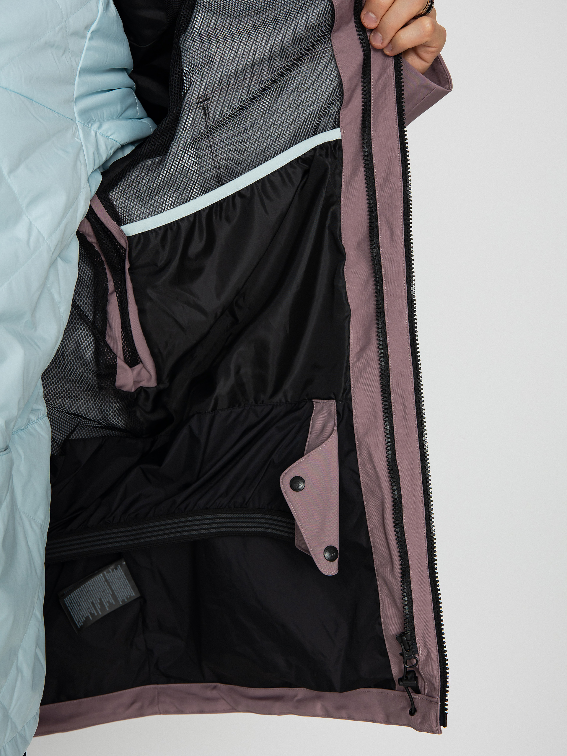 Férfi The North Face Fourbarrel Triclimate Snowboard dzseki (fawn grey/icecap blue)