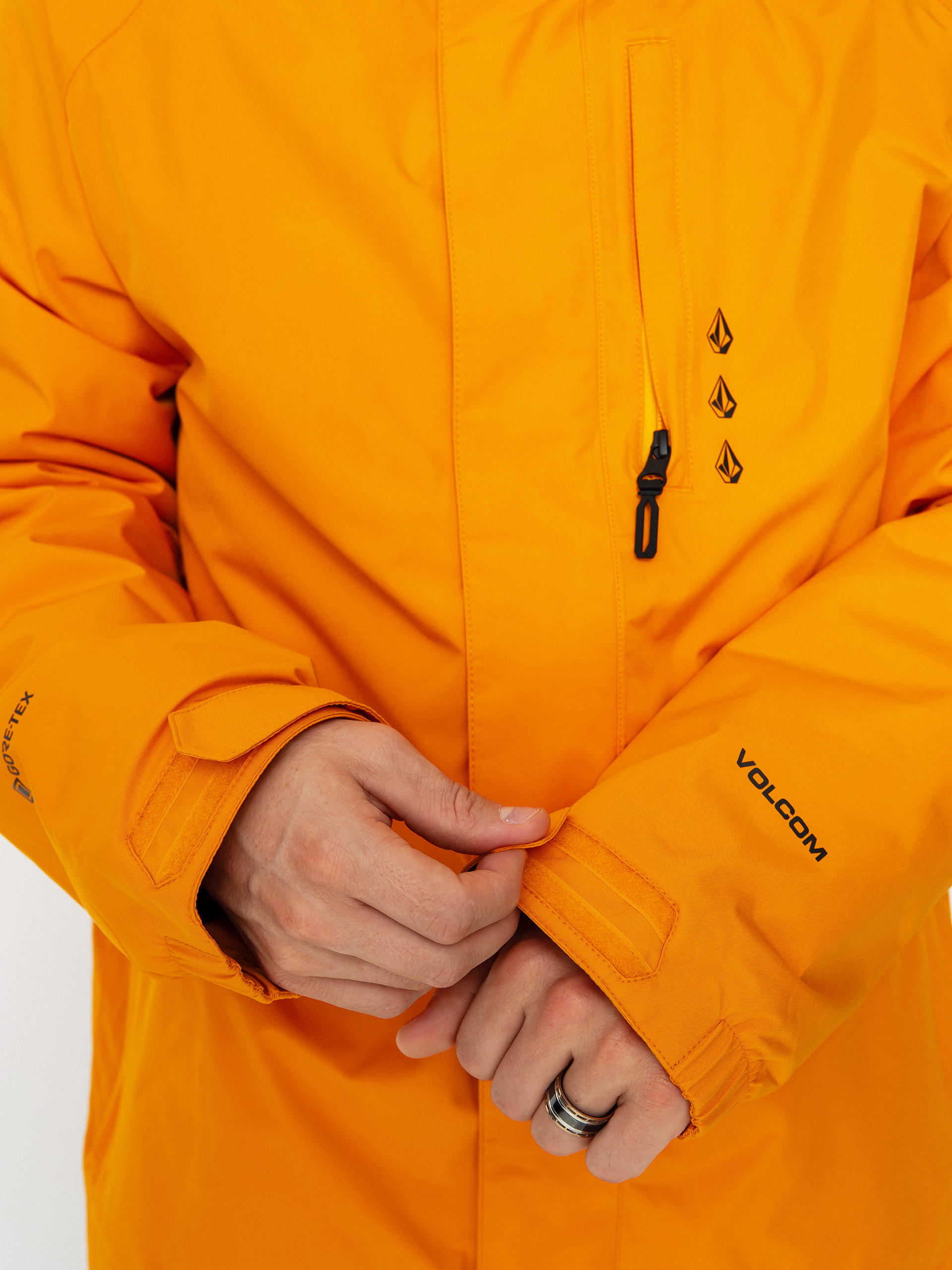 Férfi Volcom Dua Ins Gore Snowboard dzseki (gold)