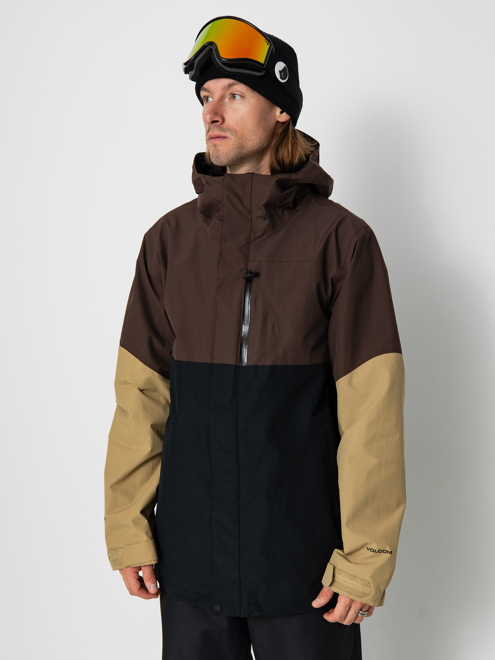 Férfi Volcom L Gore Tex Snowboard dzseki (brown)