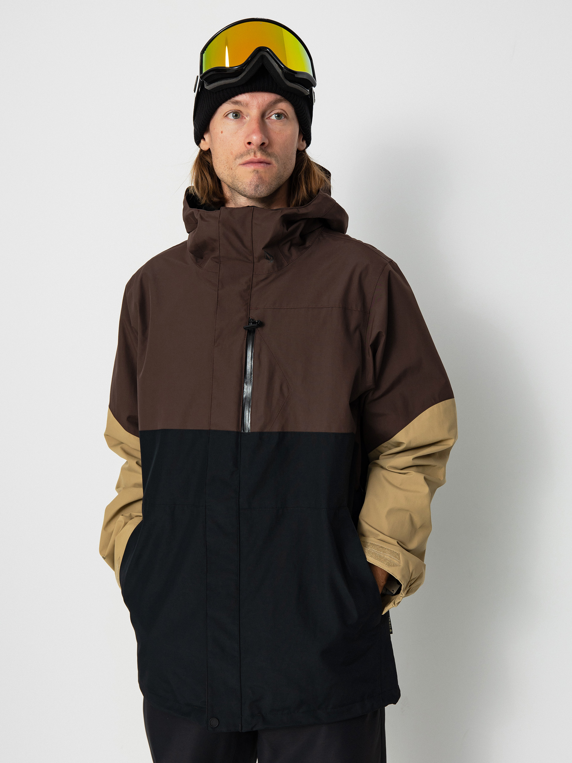 Férfi Volcom L Gore Tex Snowboard dzseki (brown)