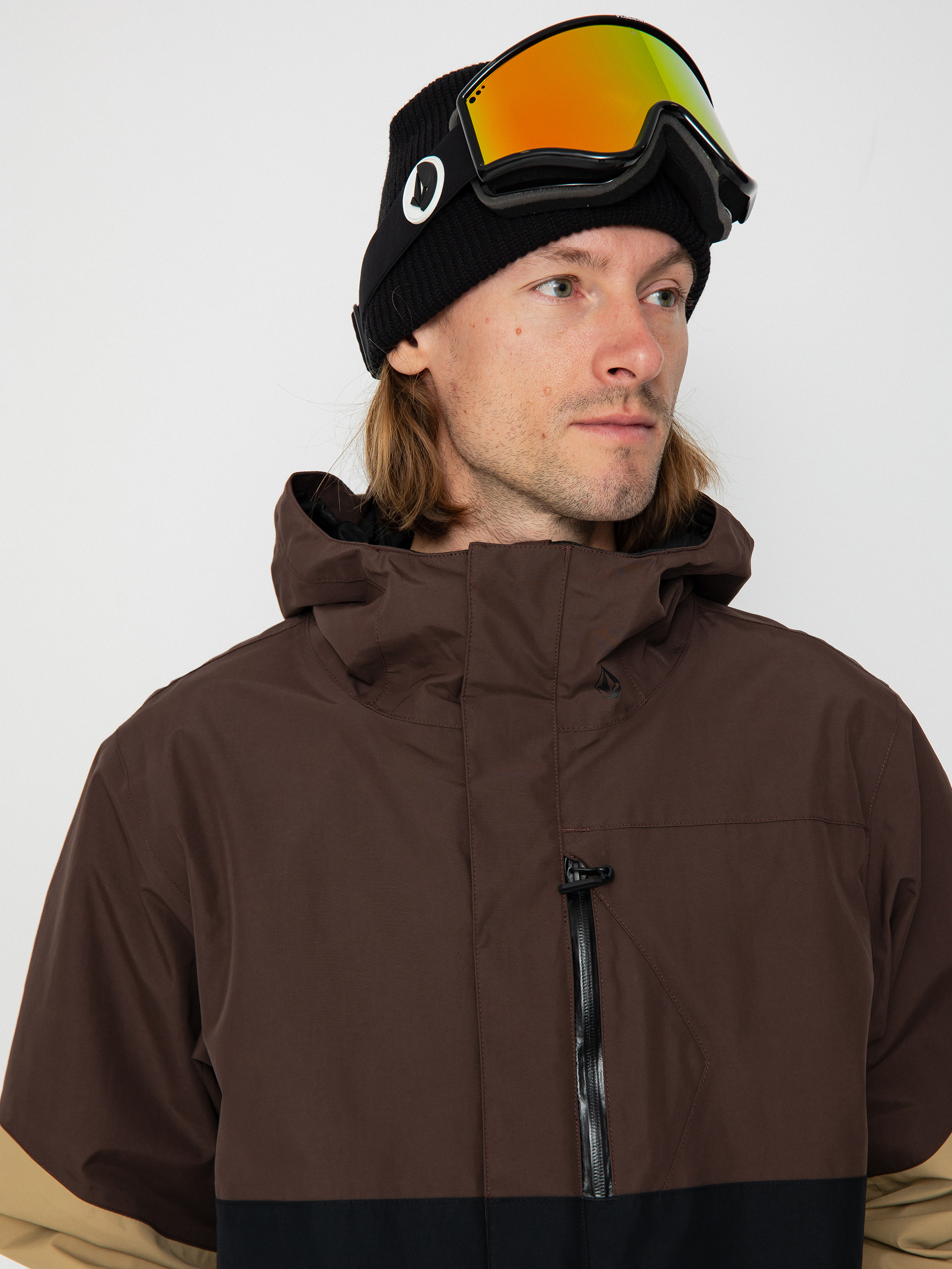 Férfi Volcom L Gore Tex Snowboard dzseki (brown)
