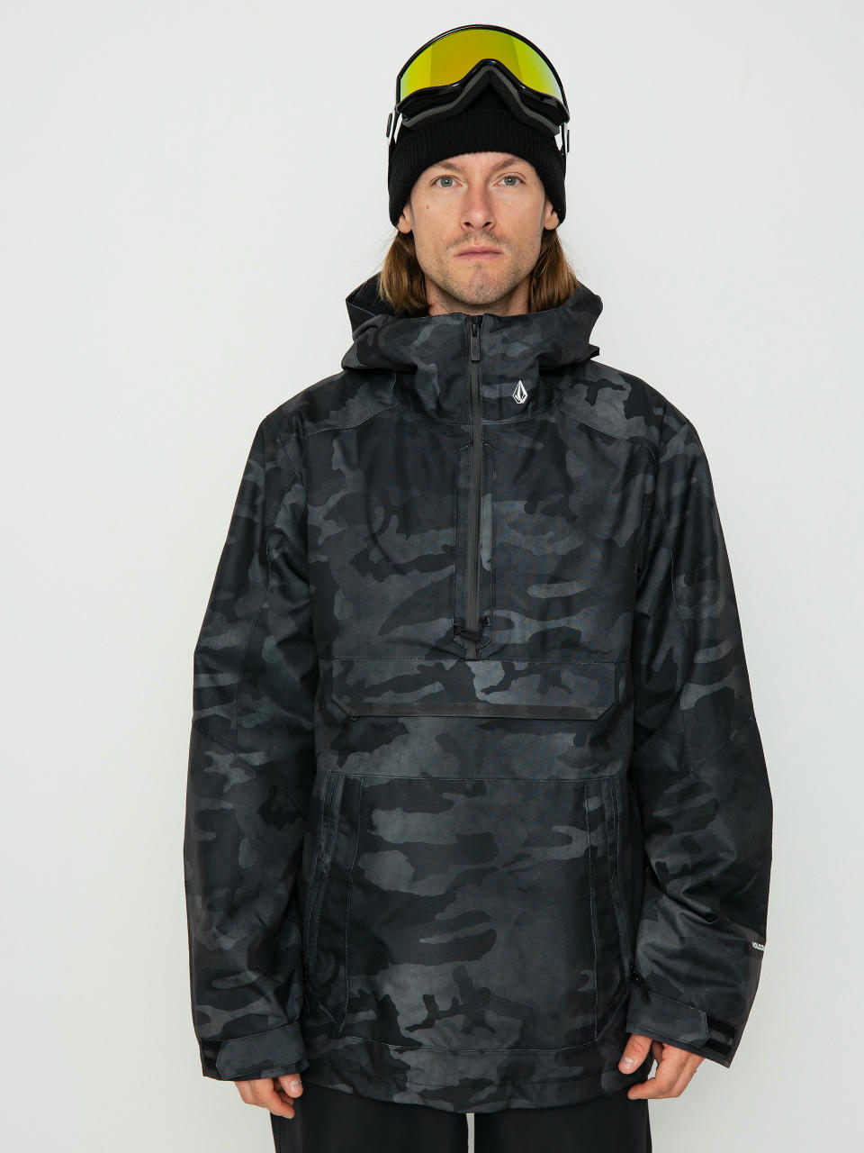 Férfi Volcom Brighton Pullover Snowboard dzseki (black camo)