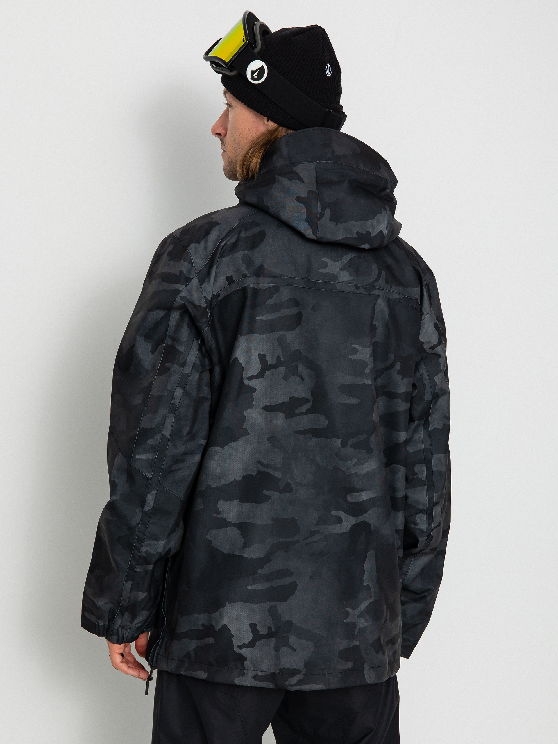 Férfi Volcom Brighton Pullover Snowboard dzseki (black camo)