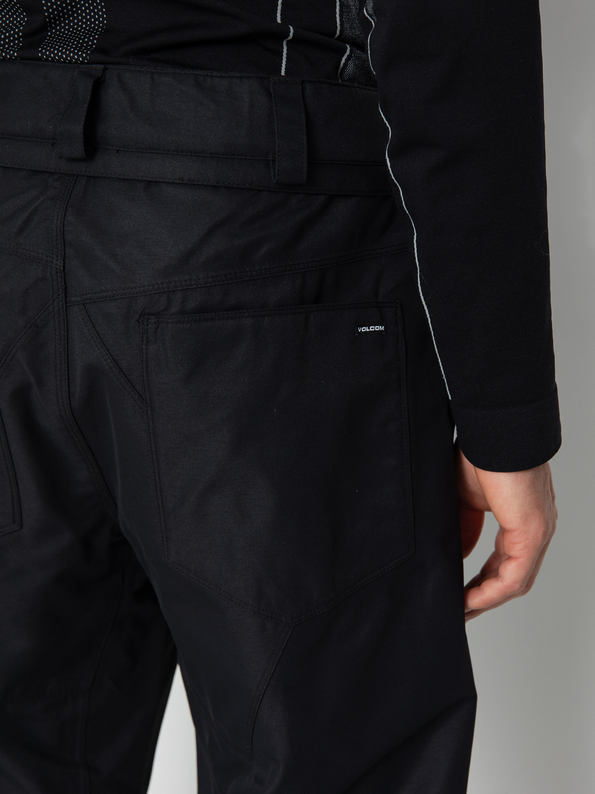 Férfi Volcom 5 Pocket Snowboard nadrág (black)