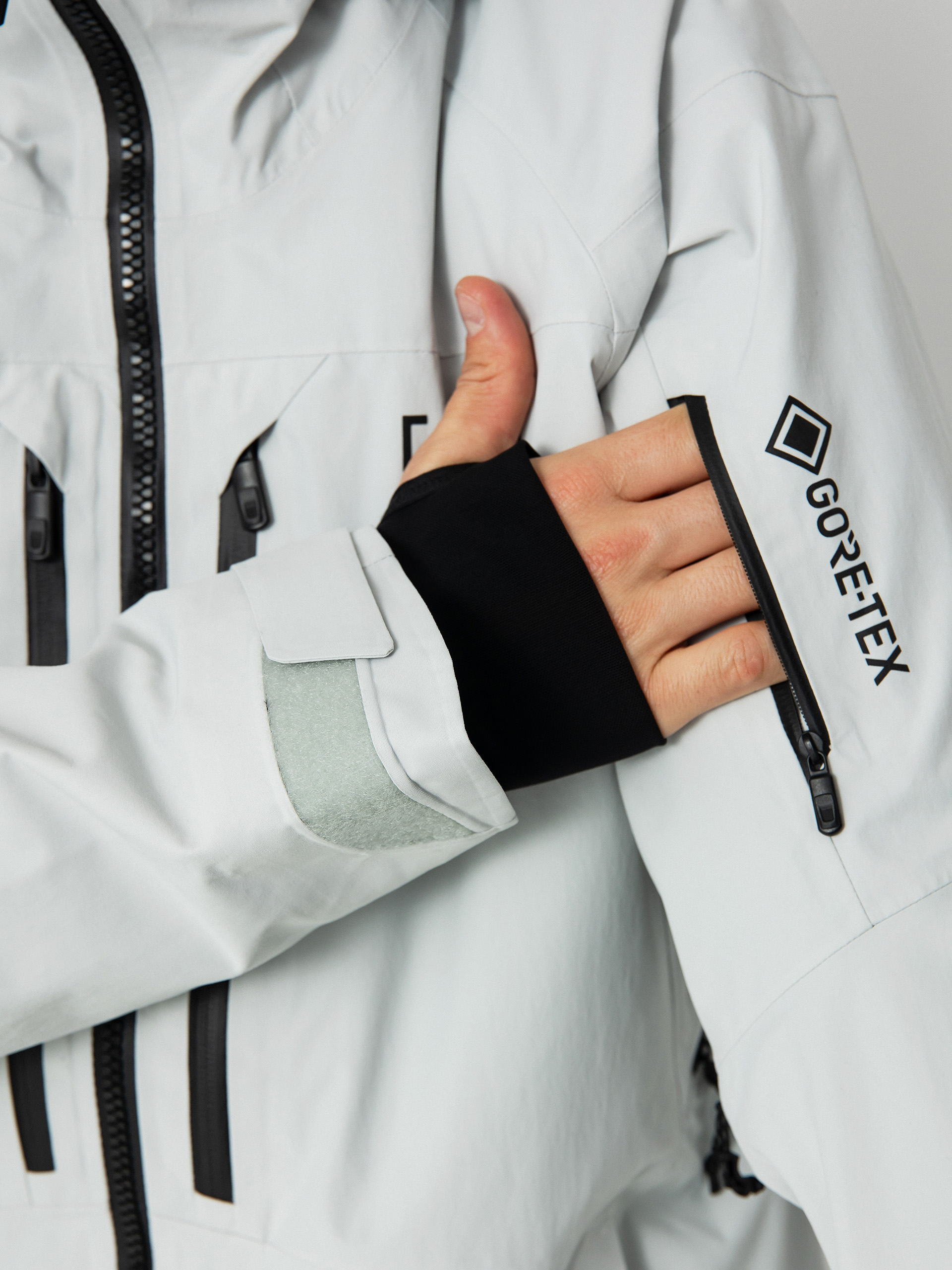 Férfi Burton Ak Gore Tex Cyclic Snowboard dzseki (gray cloud)