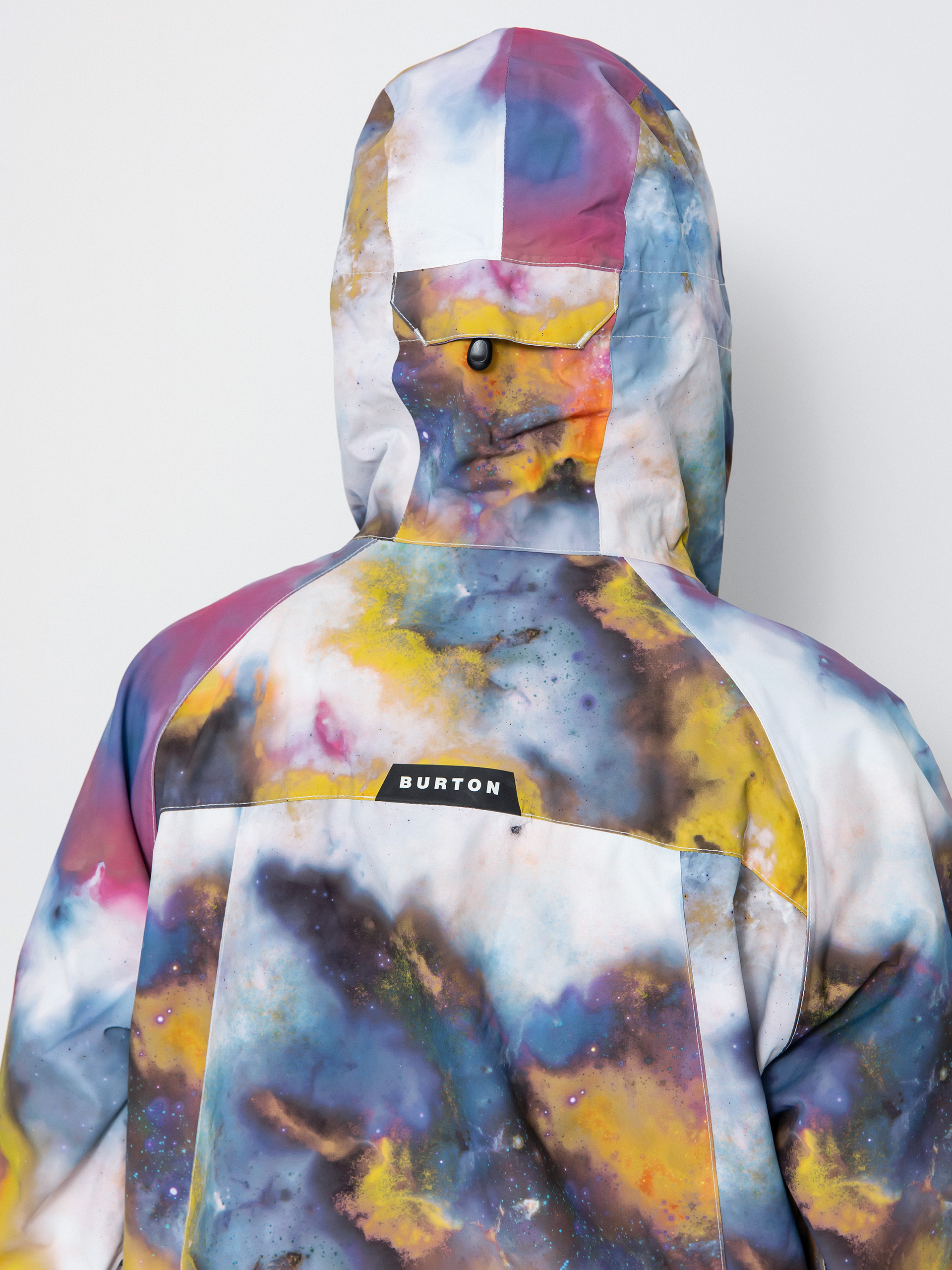 Férfi Burton Lodgepole Snowboard dzseki (stout white voyager)