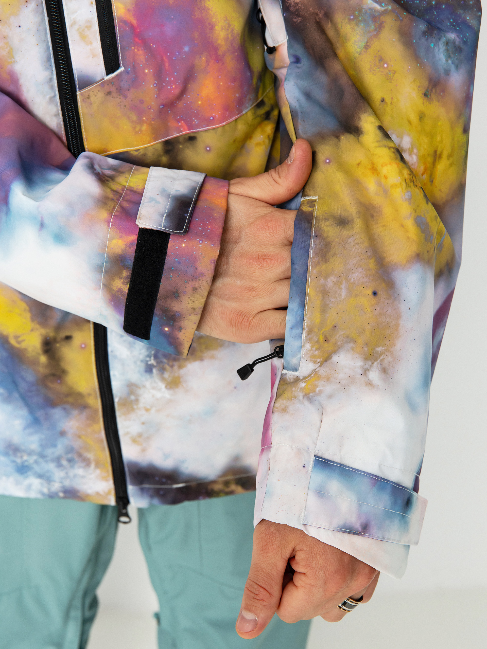 Férfi Burton Lodgepole Snowboard dzseki (stout white voyager)