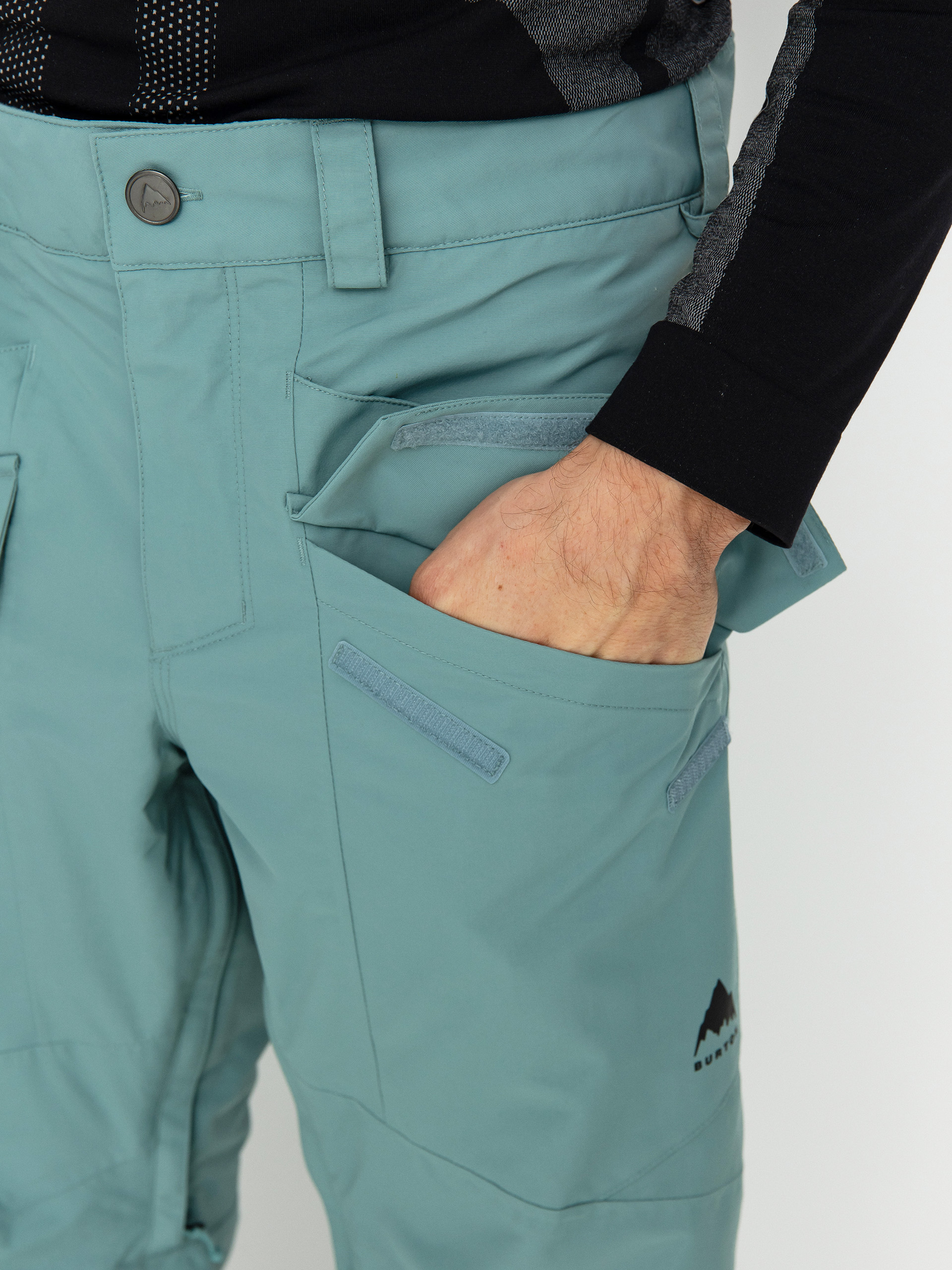 Férfi Burton Covert 2.0 Snowboard nadrág (rock lichen)