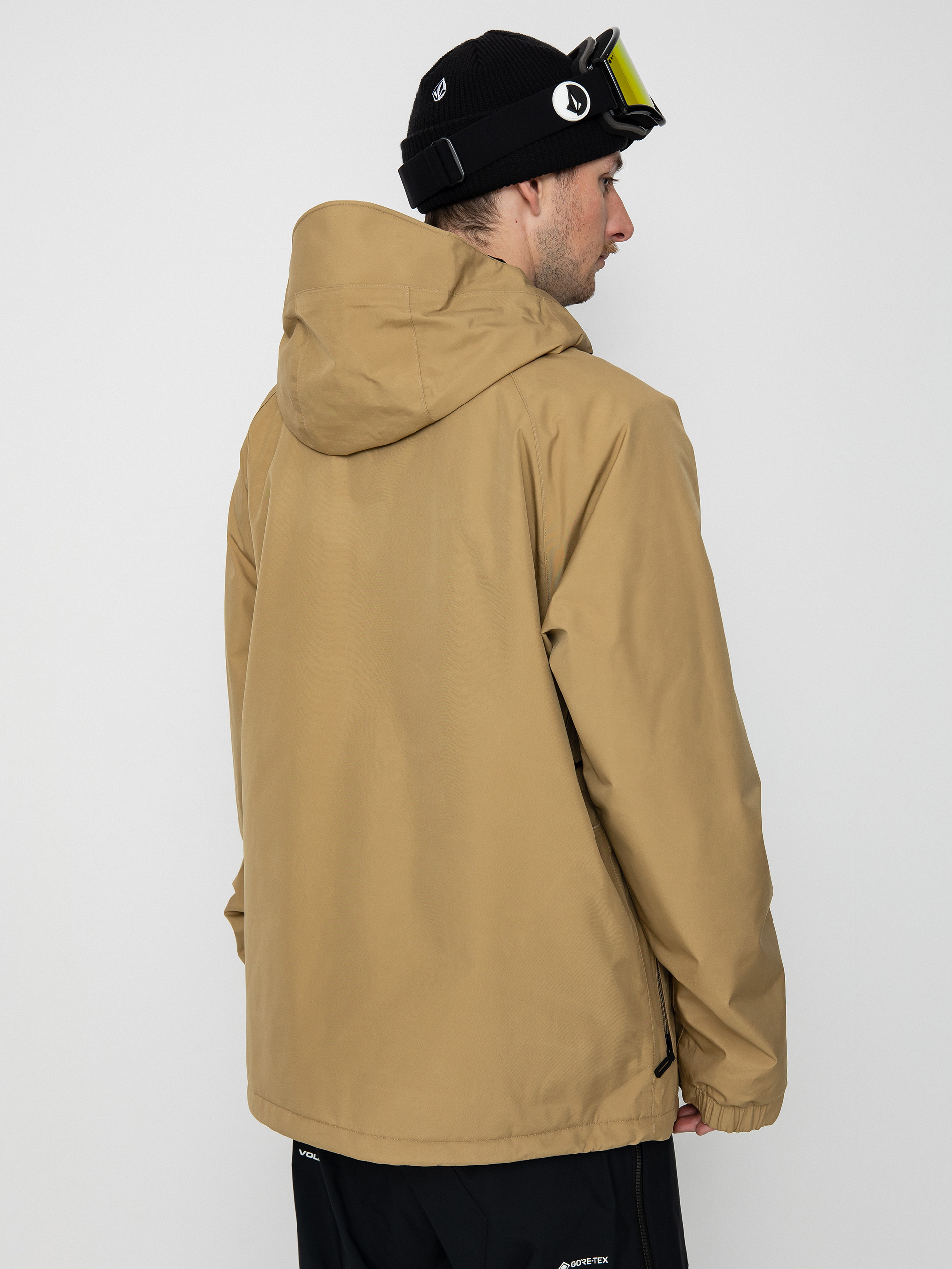 Férfi Volcom Dua Ins Gore Snowboard dzseki (dark khaki)