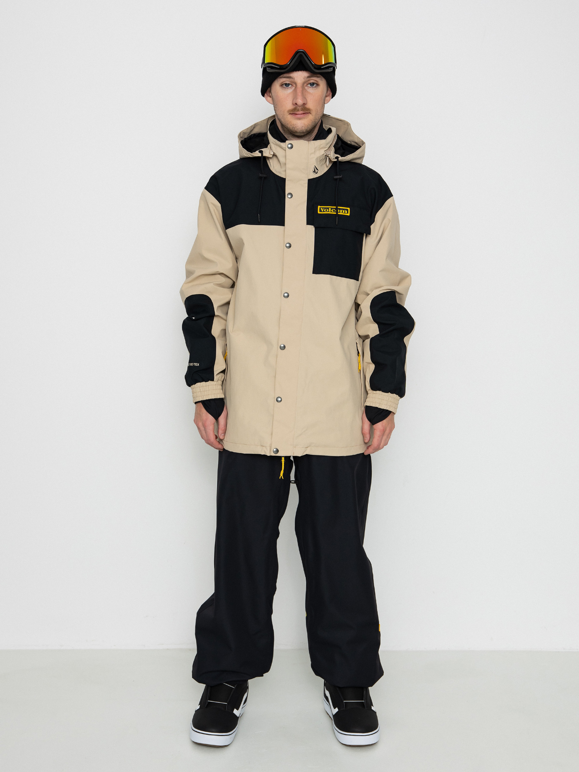 Férfi Volcom Longo Gore Tex Snowboard dzseki (khakiest)