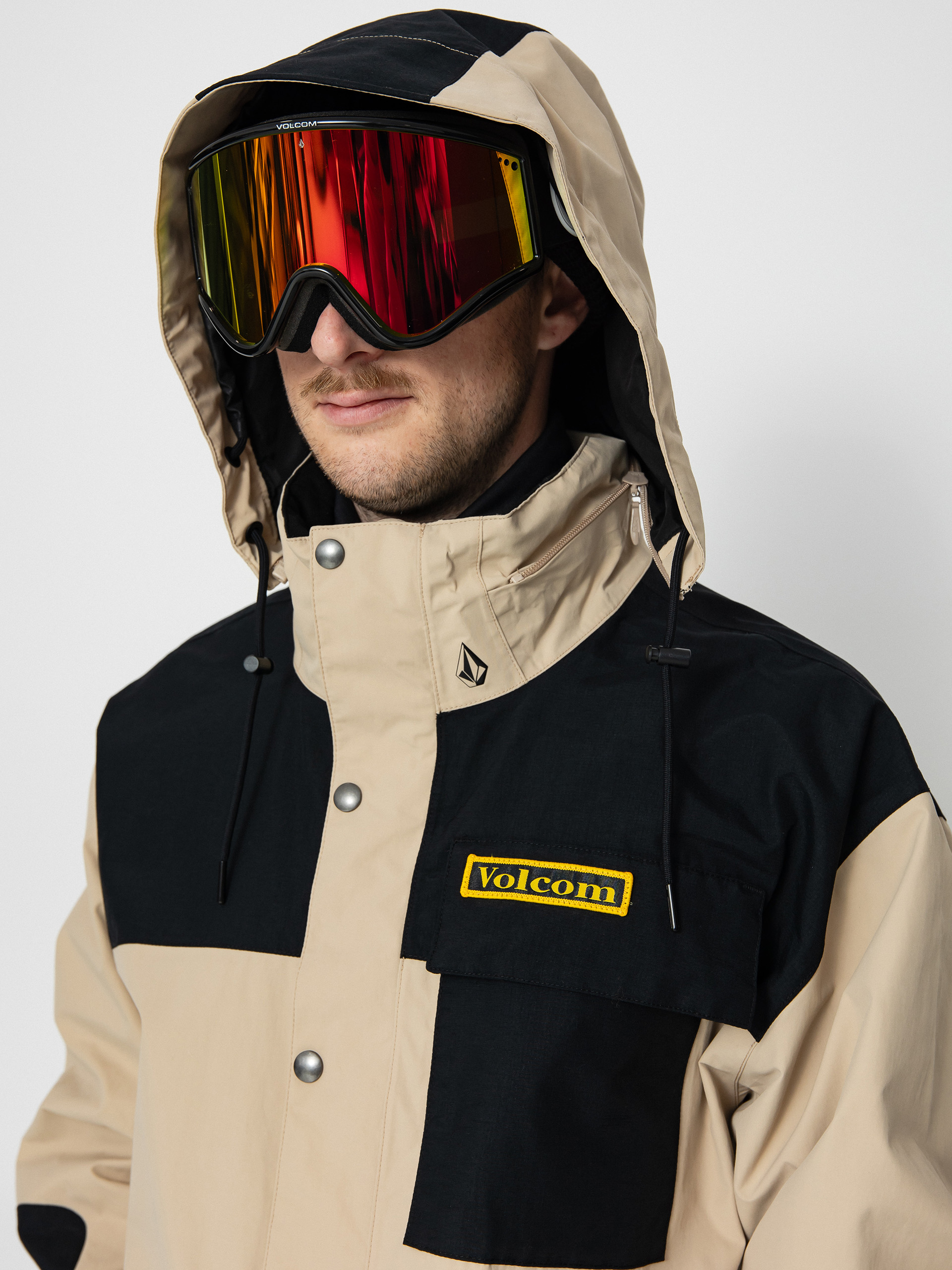 Férfi Volcom Longo Gore Tex Snowboard dzseki (khakiest)