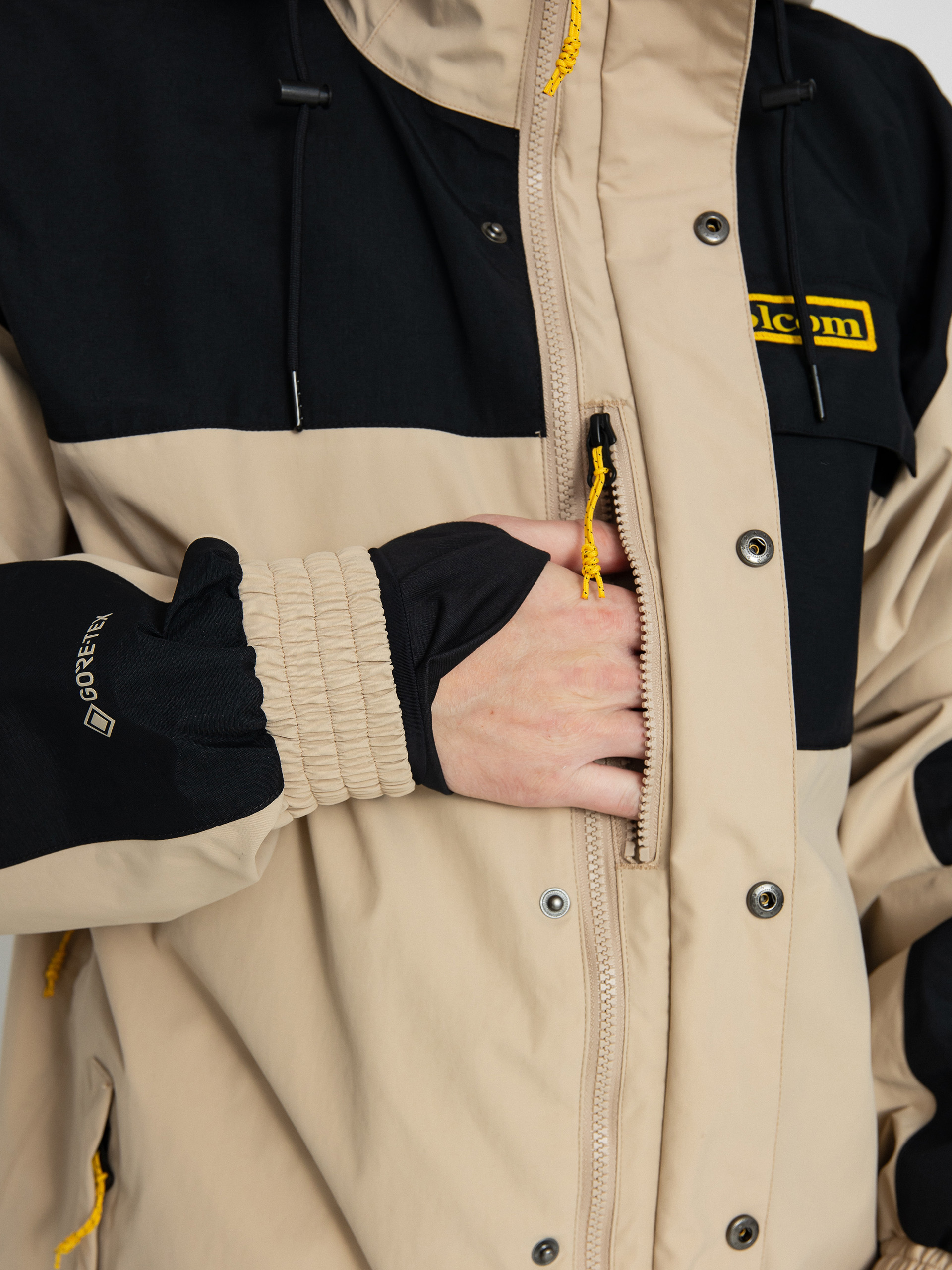 Férfi Volcom Longo Gore Tex Snowboard dzseki (khakiest)