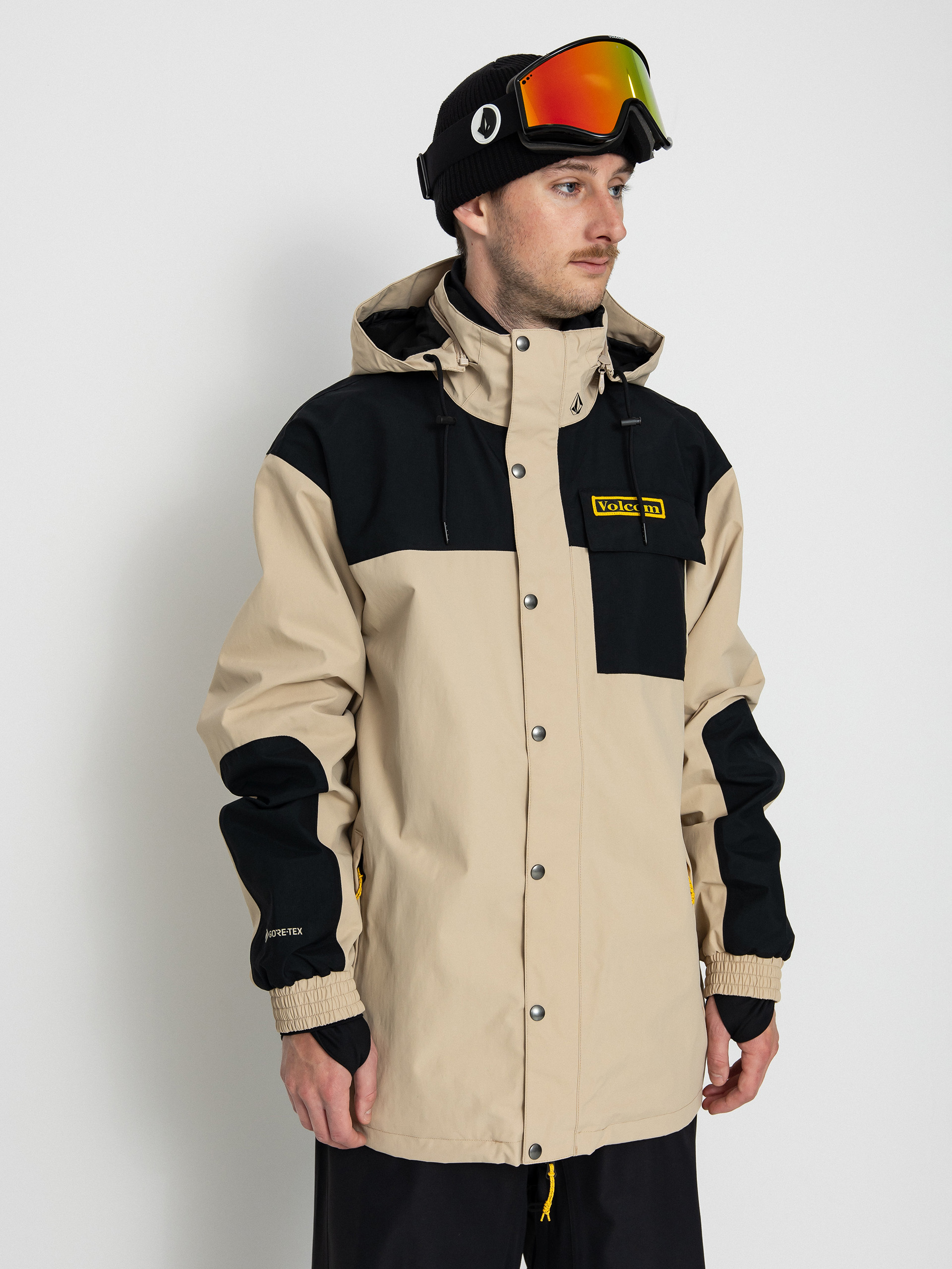 Férfi Volcom Longo Gore Tex Snowboard dzseki (khakiest)