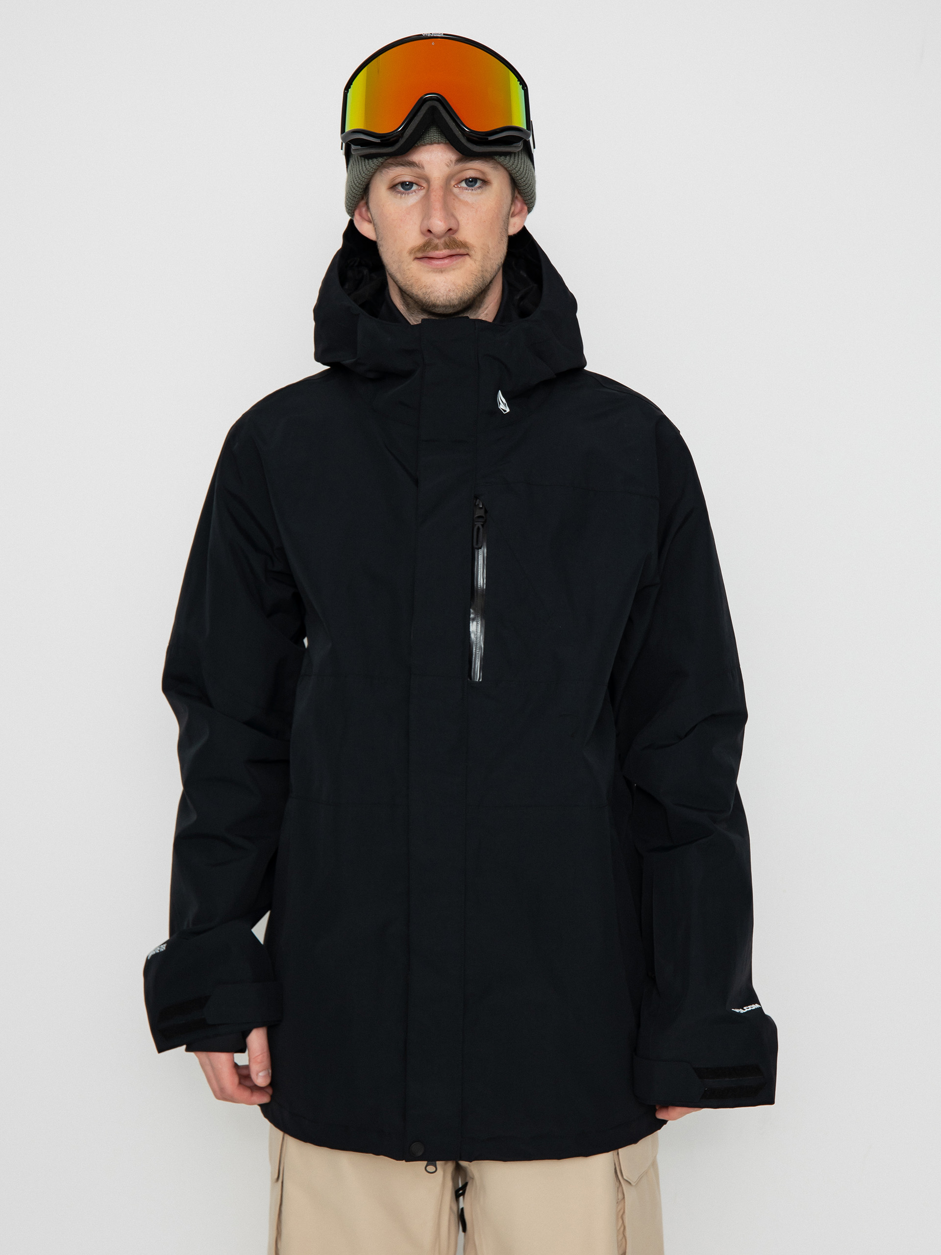 Férfi Volcom L Gore Tex Snowboard dzseki (black)