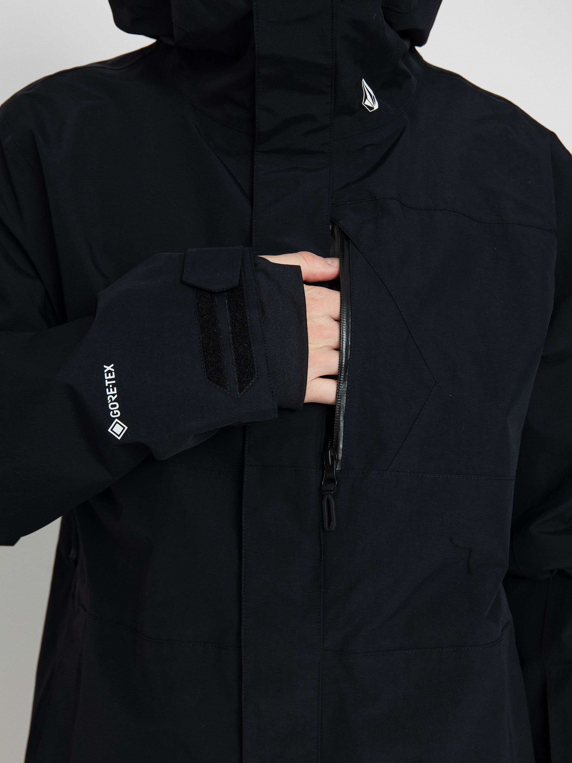 Férfi Volcom L Gore Tex Snowboard dzseki (black)